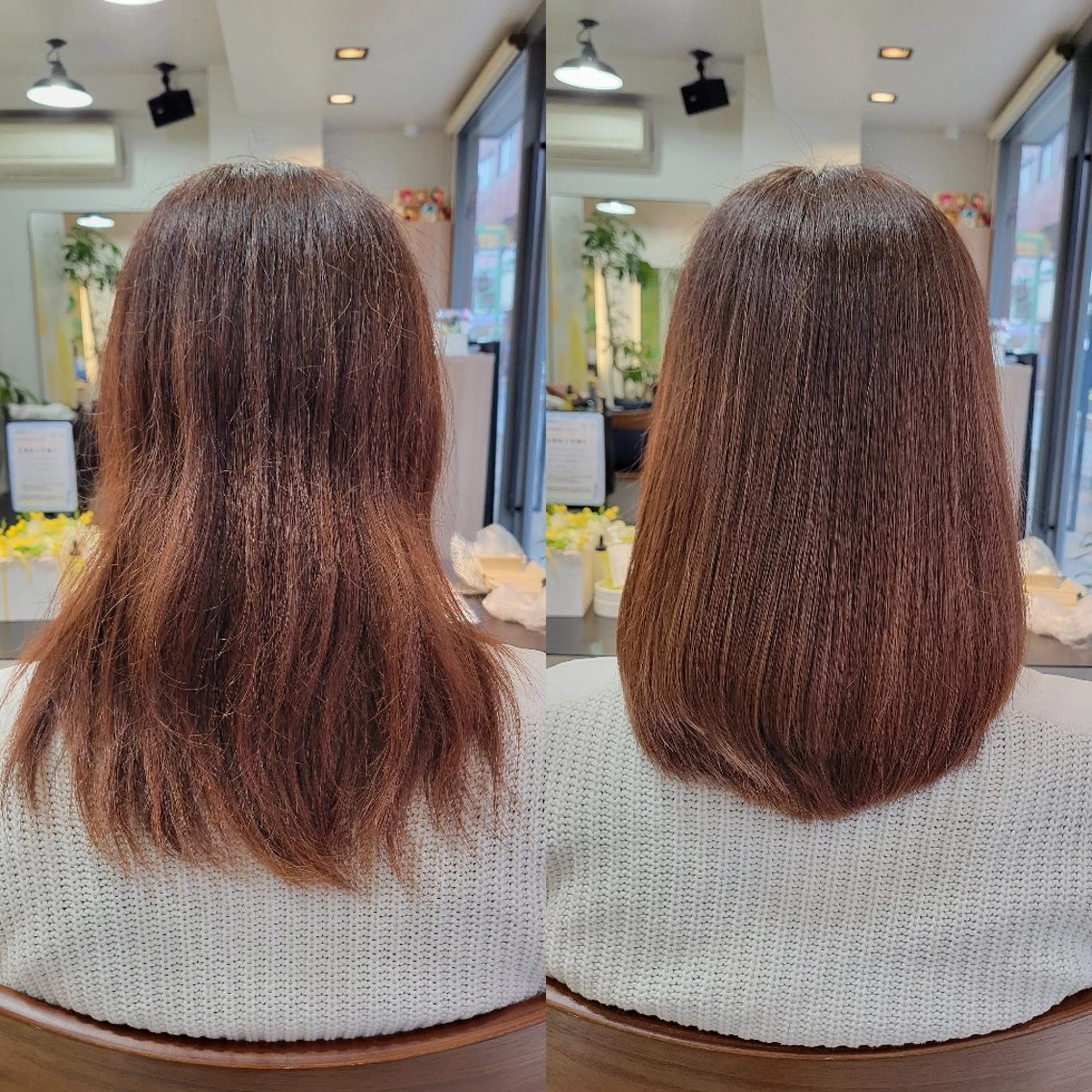 ミディアム レイヤーカット Beauty Salon Link所属・野村 果音(カノン)のヘアスタイル