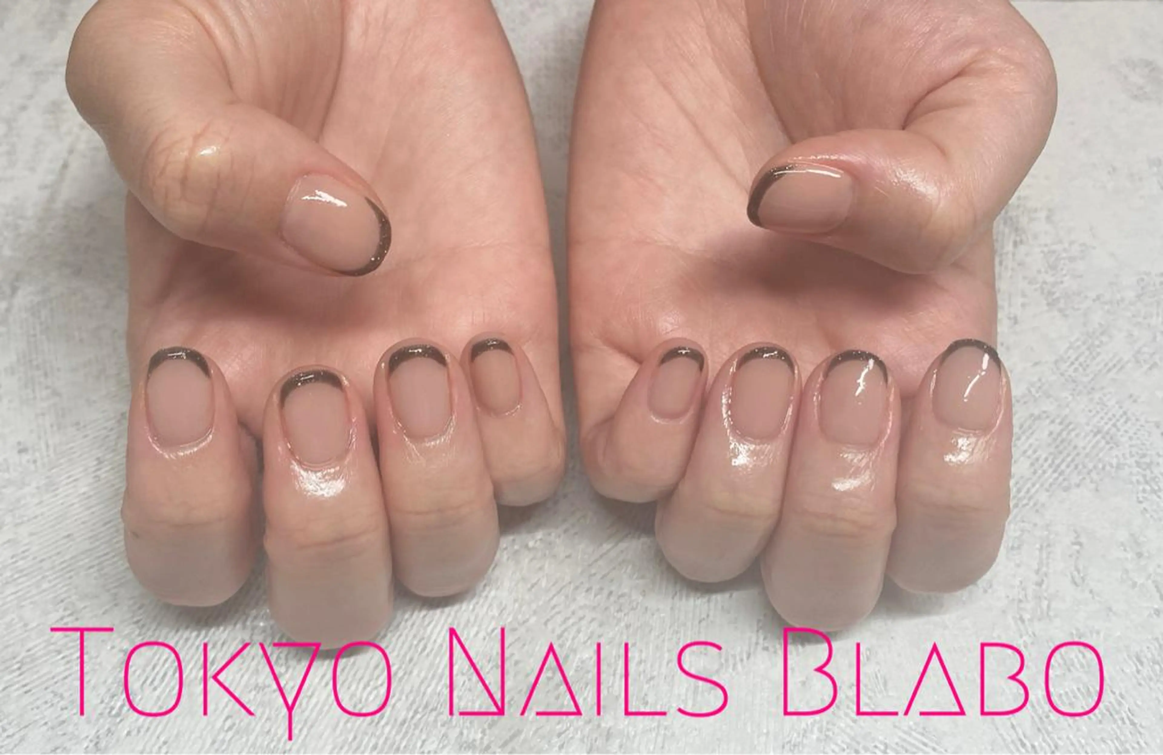 ネイル ワンカラーネイル T.N.B 山本陽子のネイルデザイン