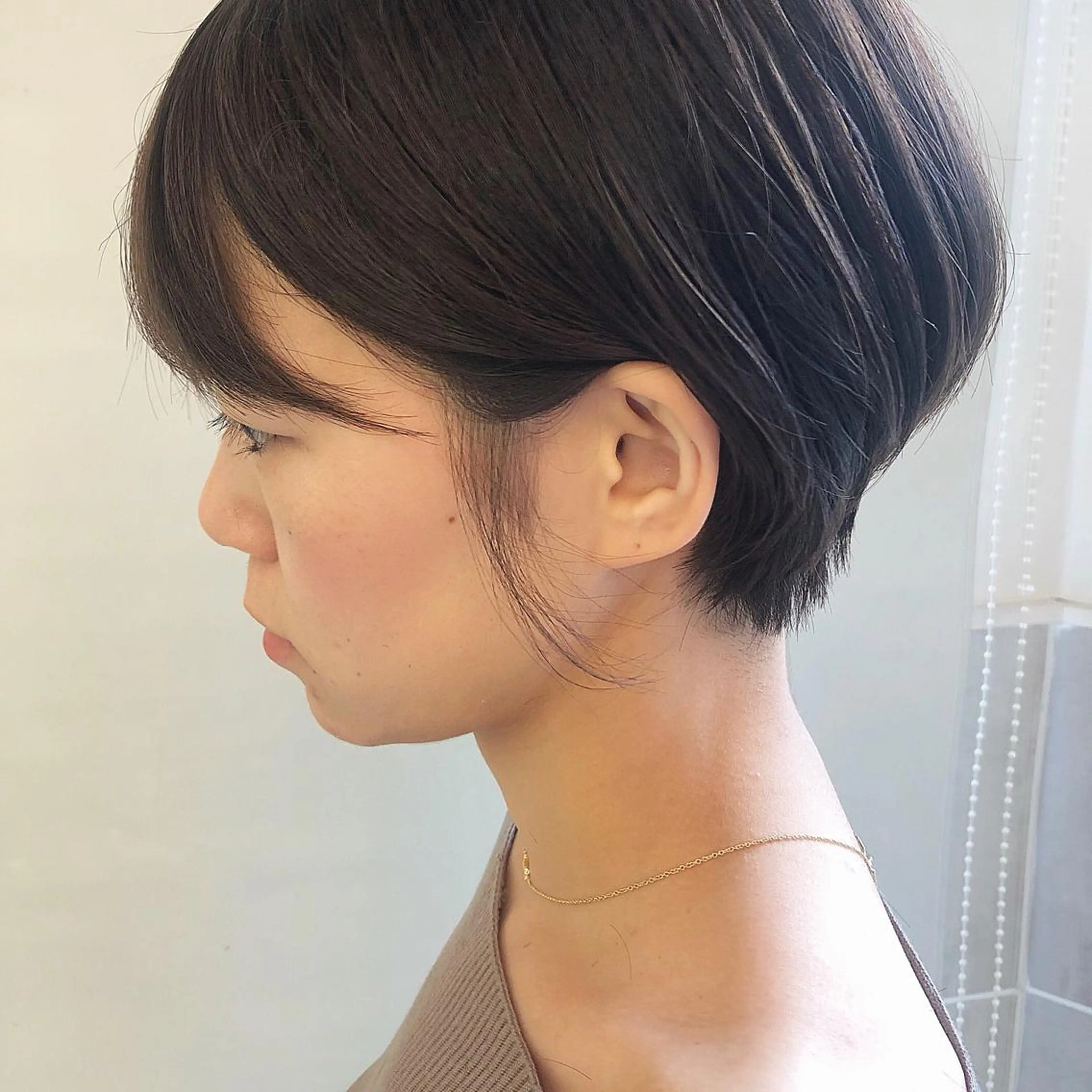 ショート カラー ショートヘア 齋藤 咲のヘアスタイル