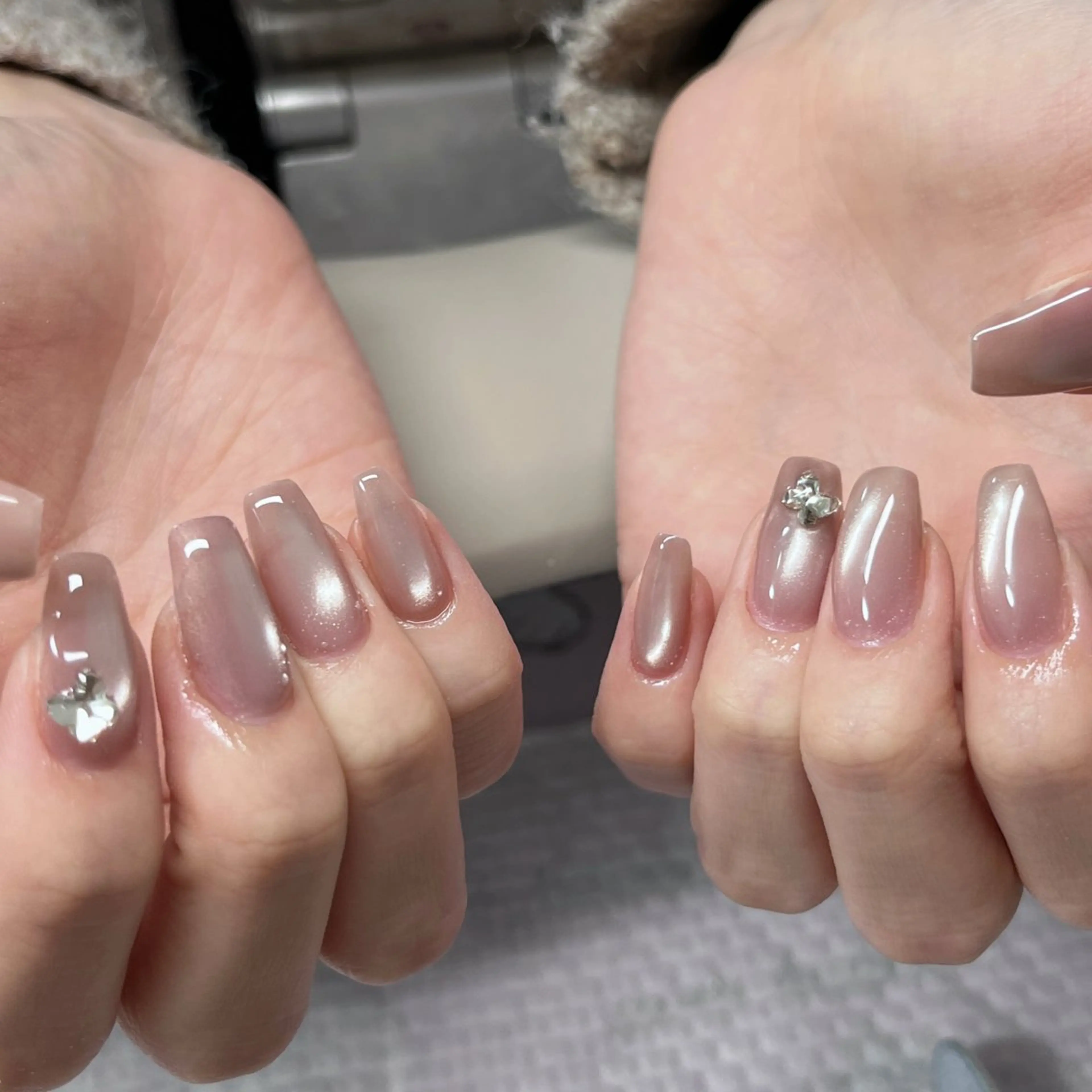 ネイル アートネイル ジェルネイル 韓国ネイル 持ち込み スカルプネイル ハンドネイル はなネイル所属・R_nail xixiのネイルデザイン