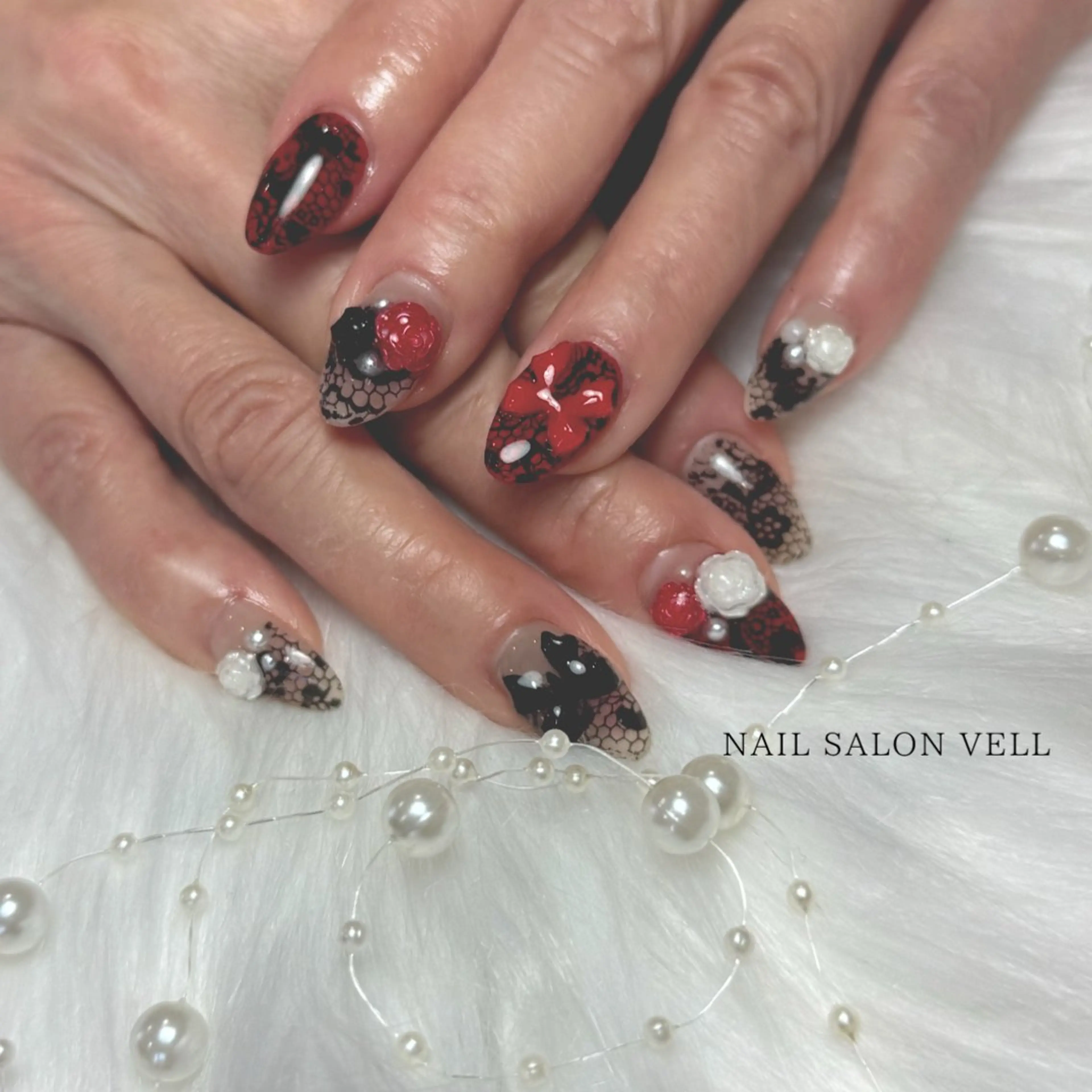 ネイル ハンドネイル ﾈｲﾙｻﾛﾝ Vellのネイルデザイン