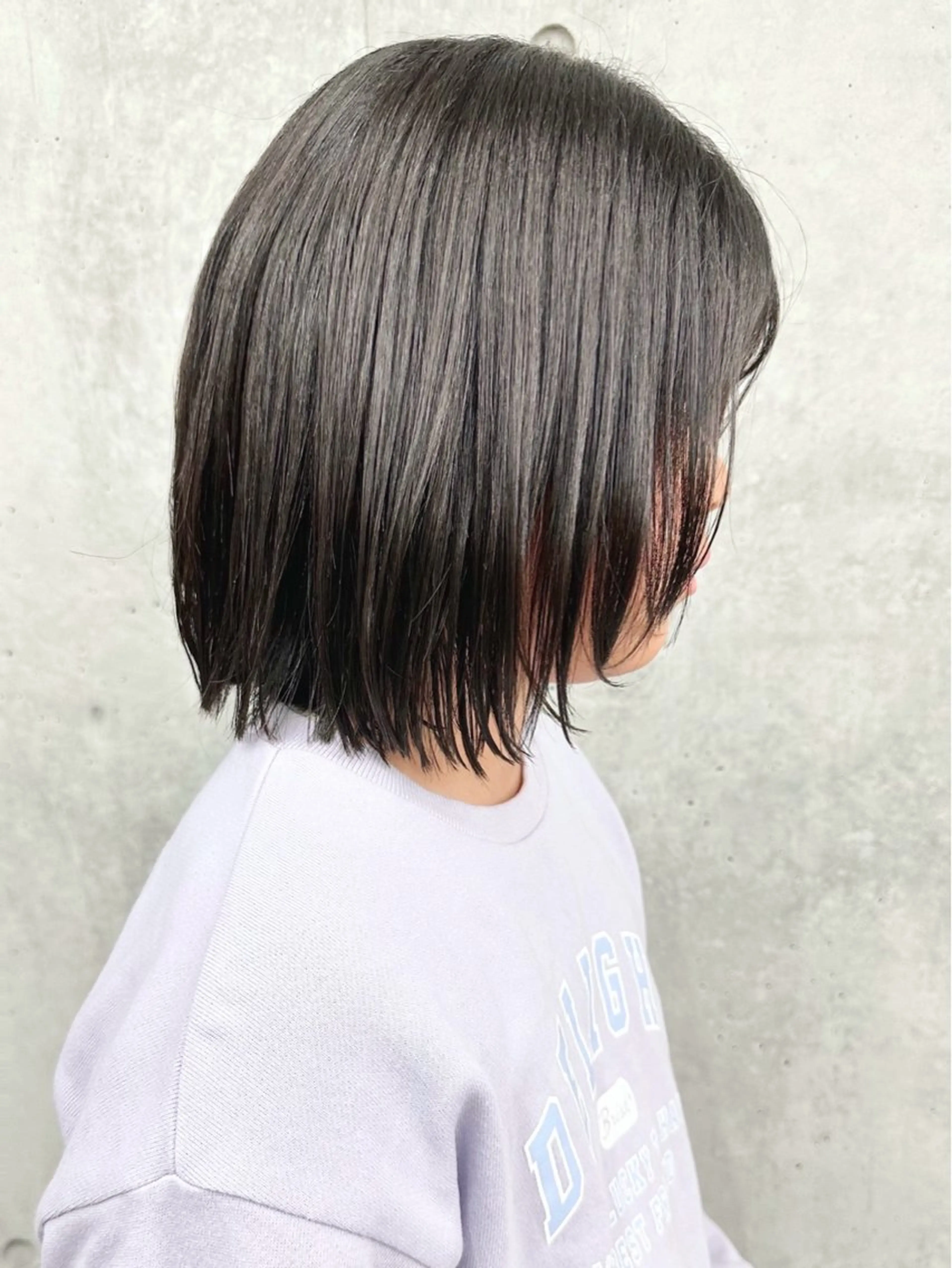 ミディアム 小顔ボブ/お悩み解決 /ボブパーマ/とういのヘアスタイル