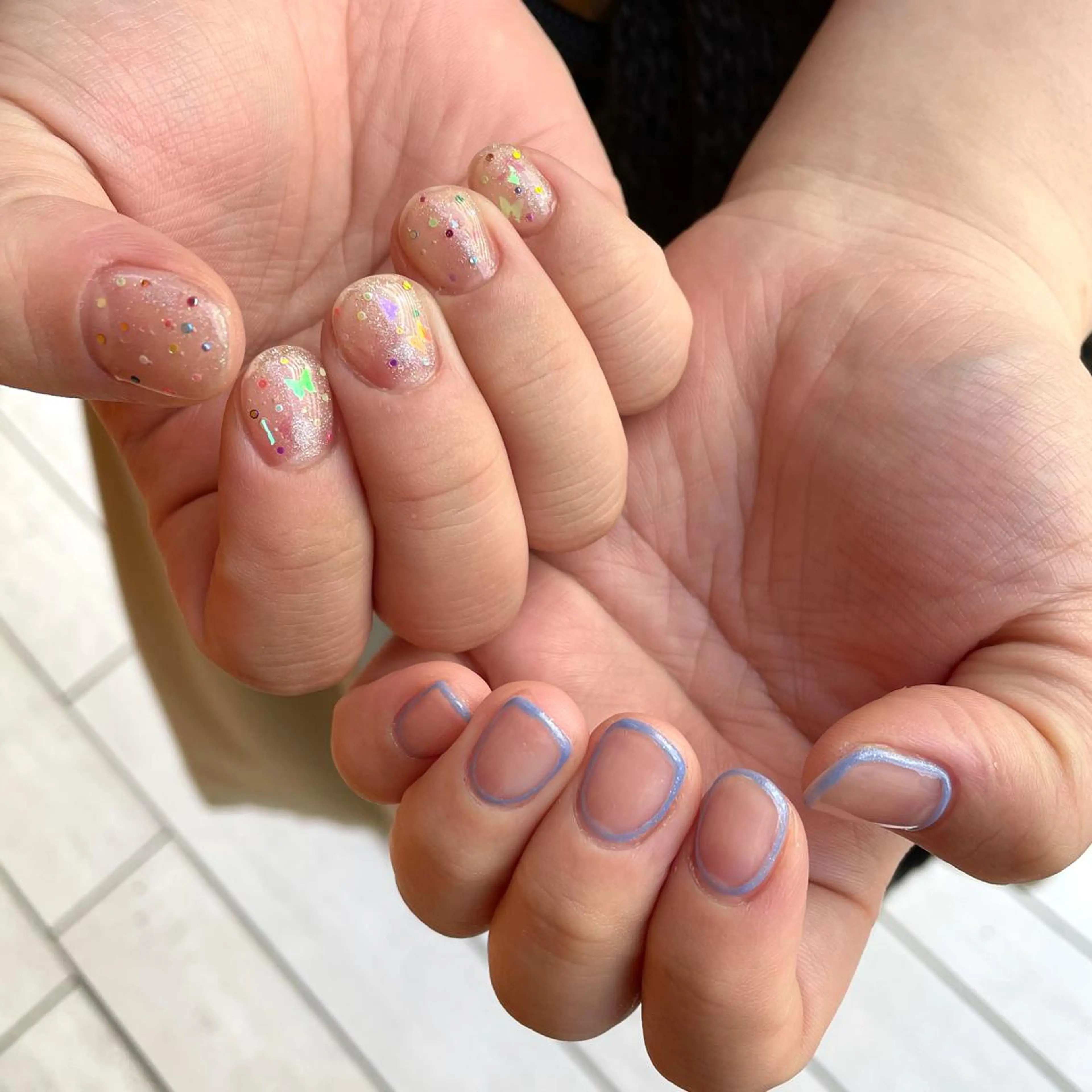 ネイル 新井 ひなののネイルデザイン