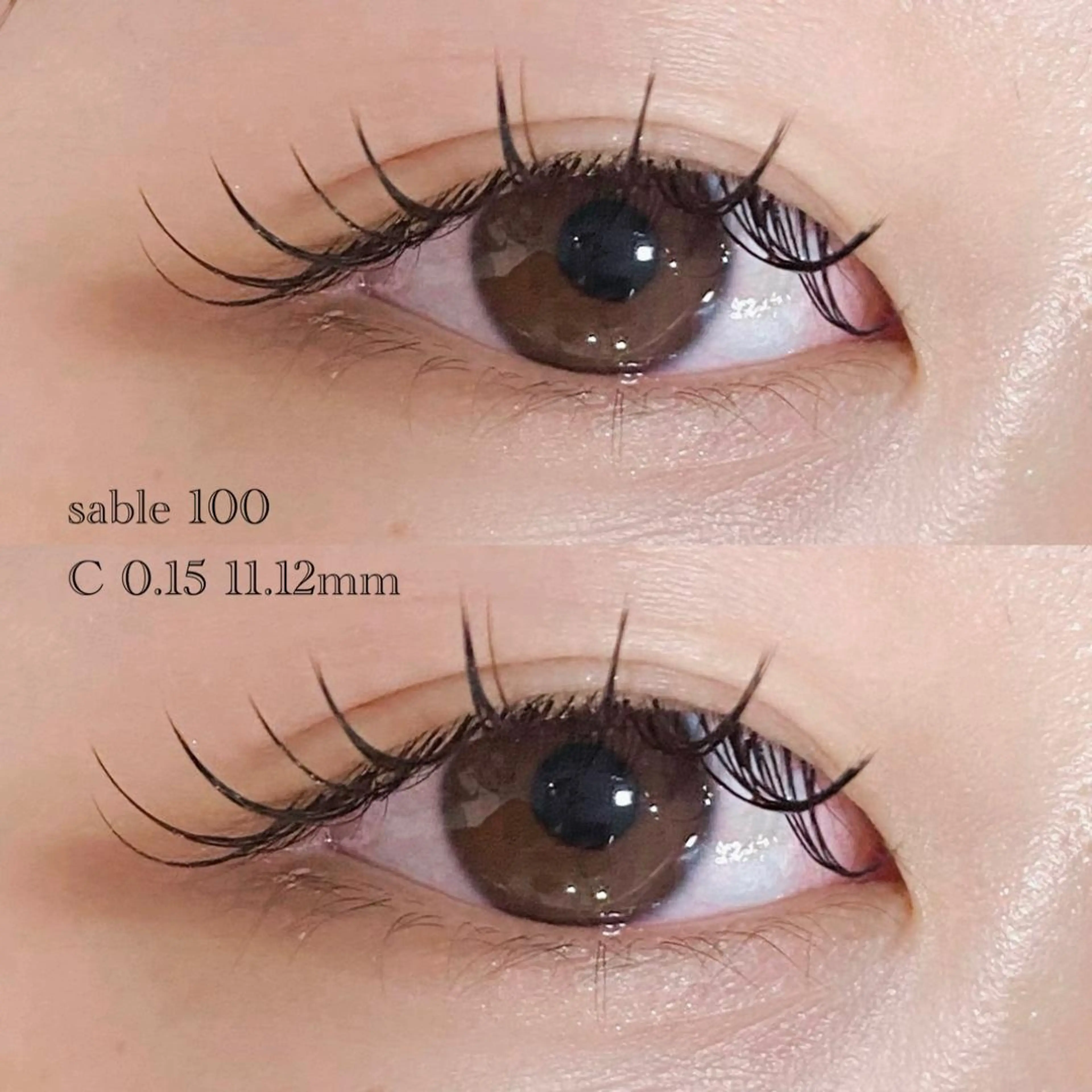 マツエク・マツパ Cカール セーブル OLIVIA 郷家 ♡のマツエク・マツパデザイン