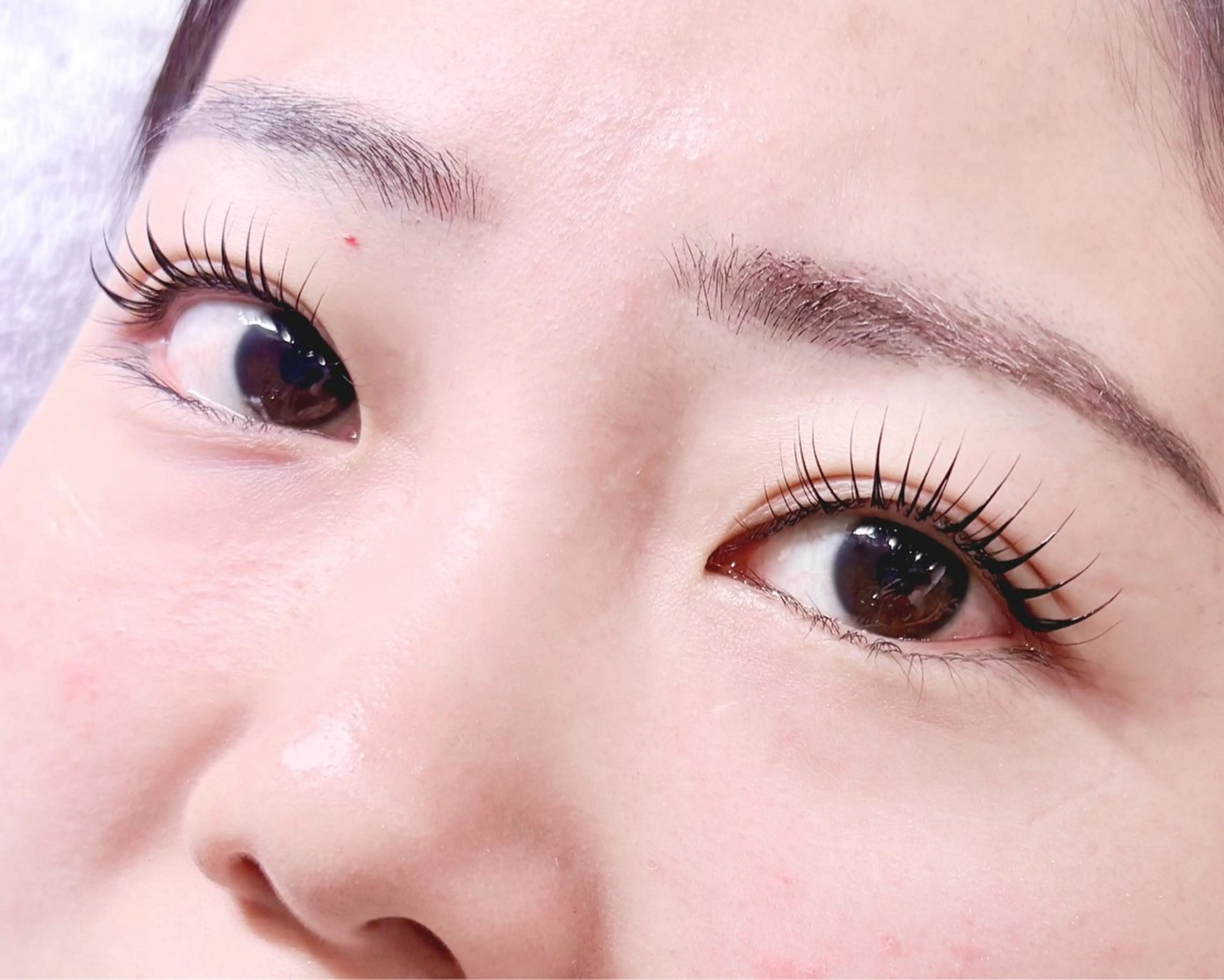 マツエク・マツパ 韓国風マツエク 一重×まつ毛パーマ 🌼AI 🌼の眉毛・アイブロウイメージ