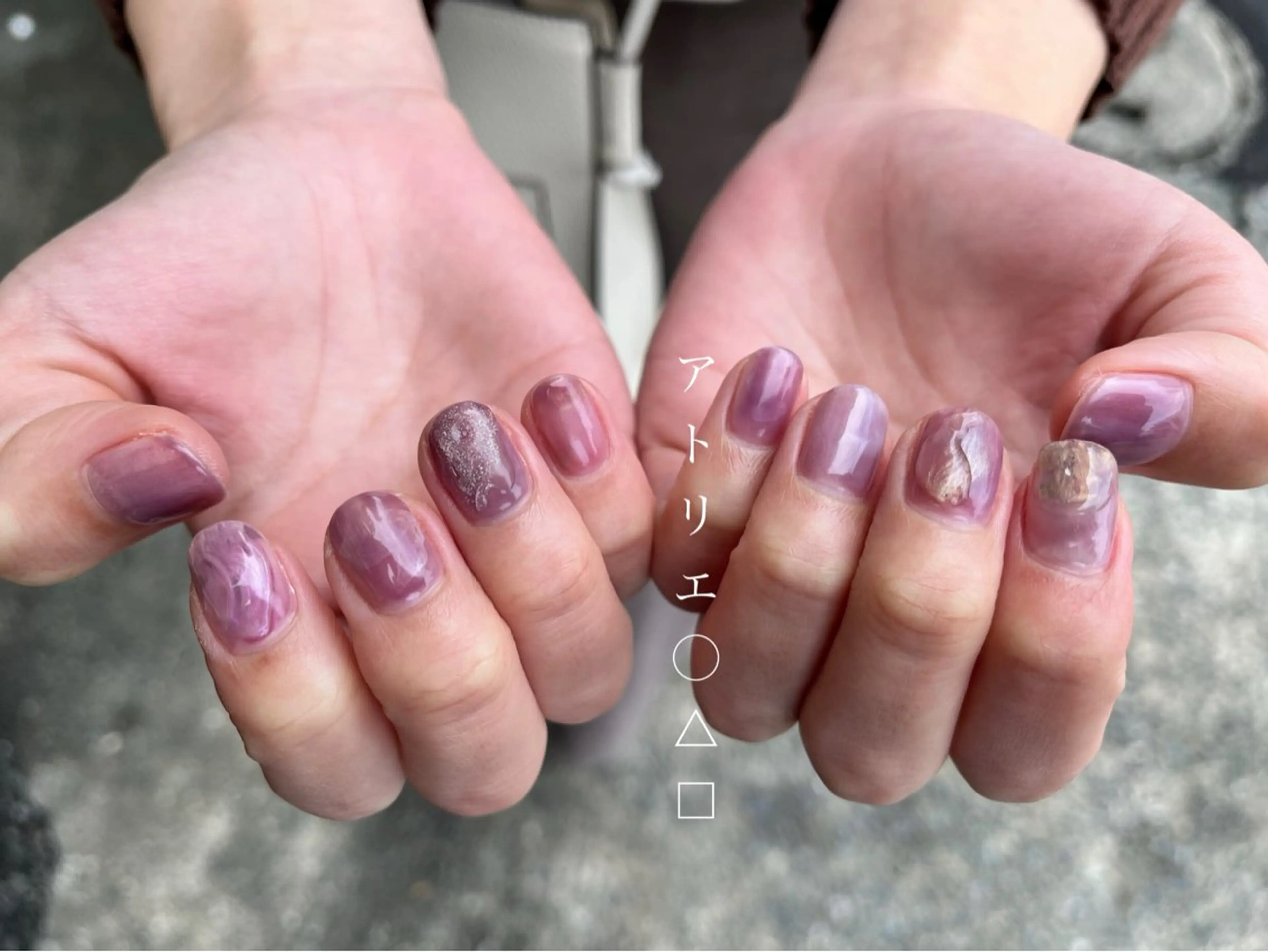 ネイル ハンドネイル アトリエ ○△□のネイルデザイン