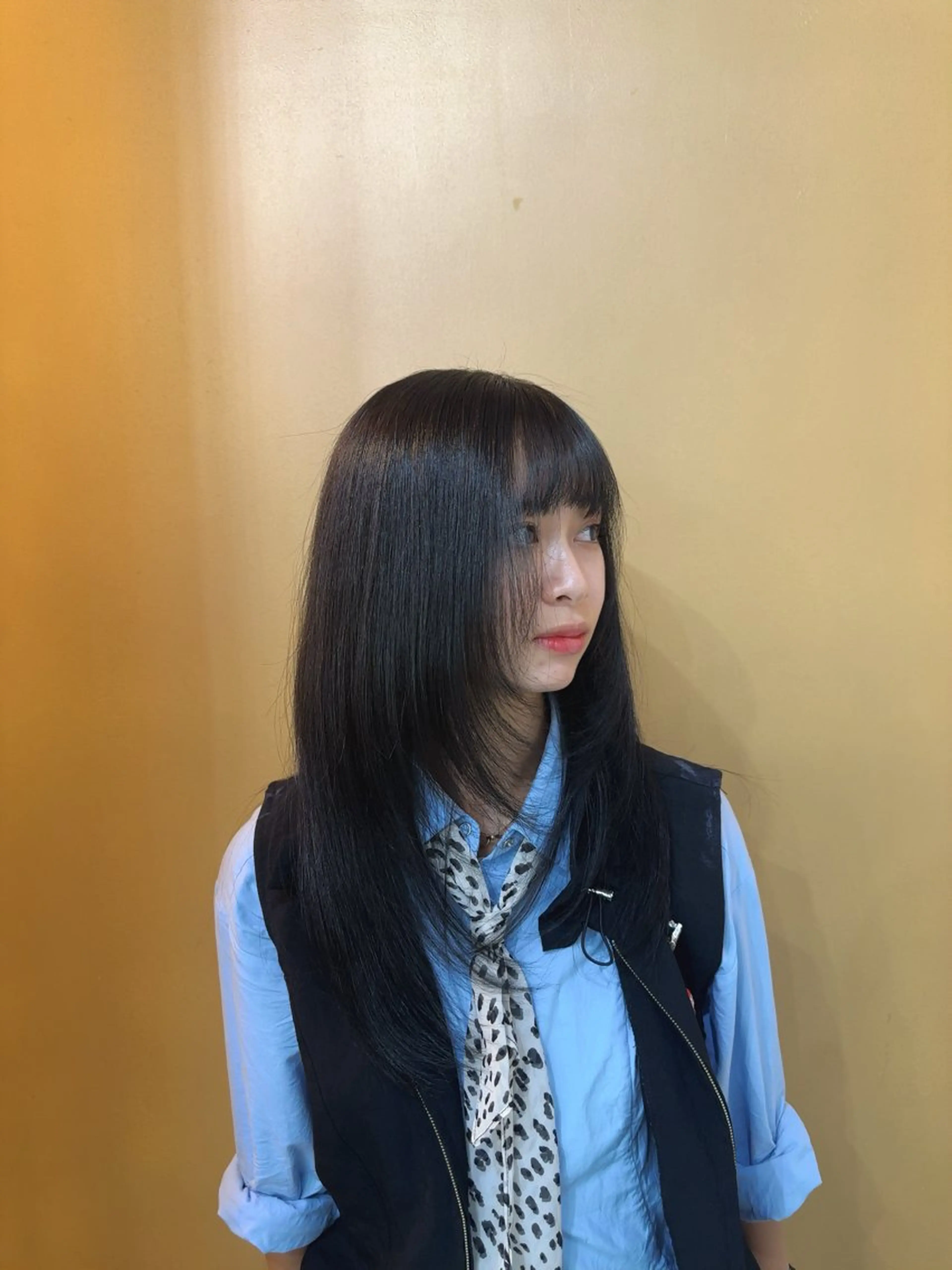 ロング ヘアカラー 透明感カラー/外苑前 /MIRAI🇰🇷のヘアスタイル