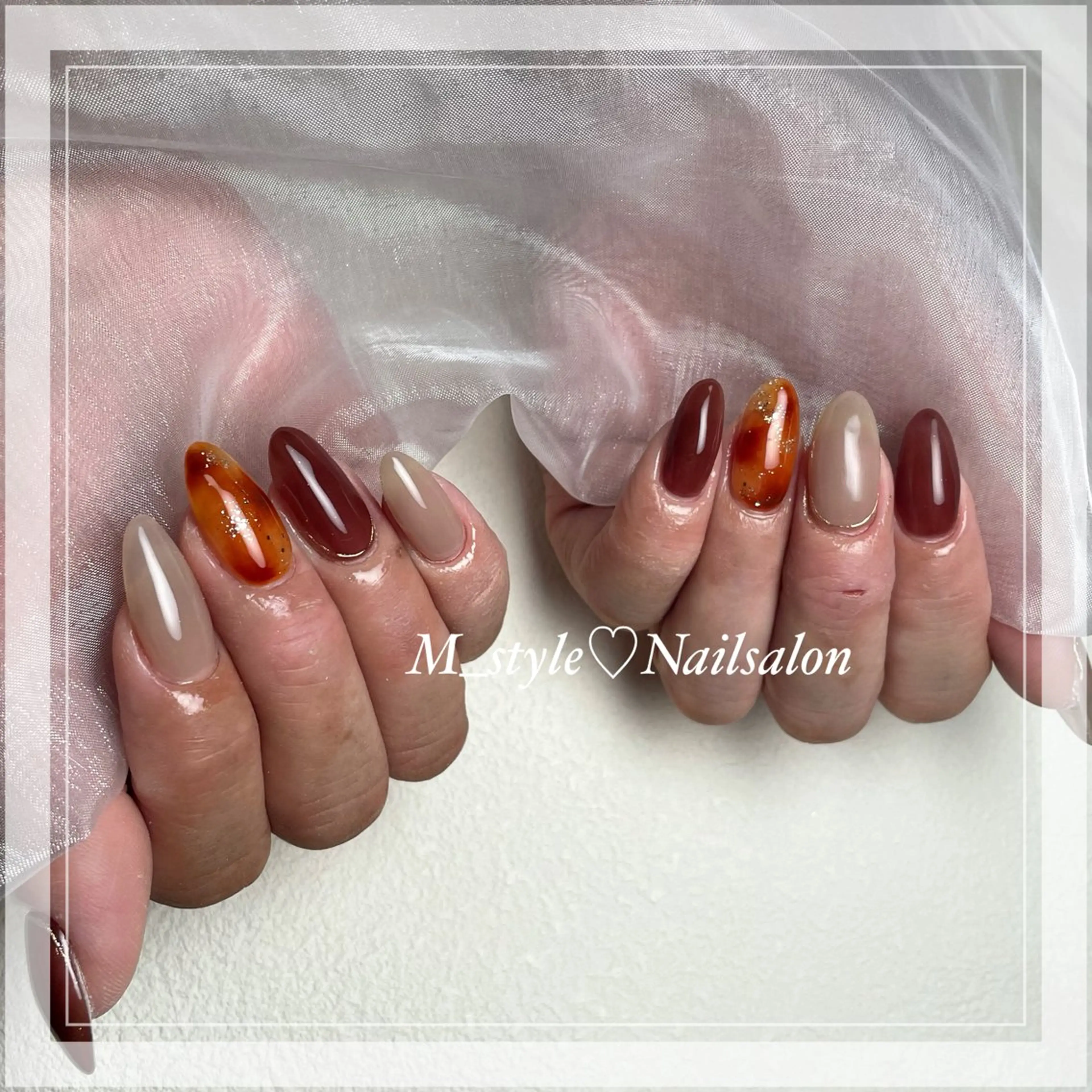 ネイル 下妻市ﾈｲﾙｻﾛﾝ M_styleのネイルデザイン