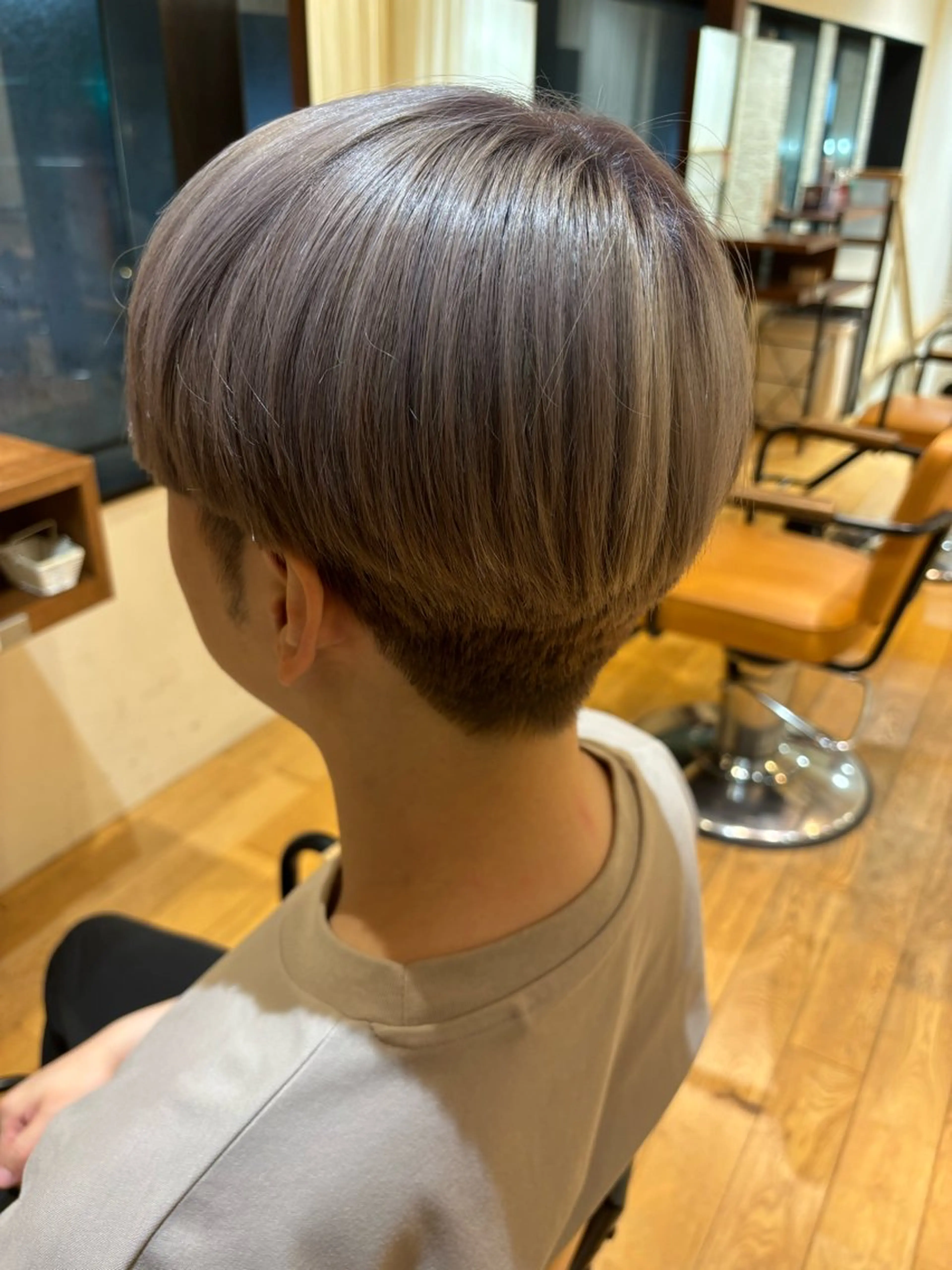 メンズ カット おもだか　がく /レディースカットのヘアスタイル