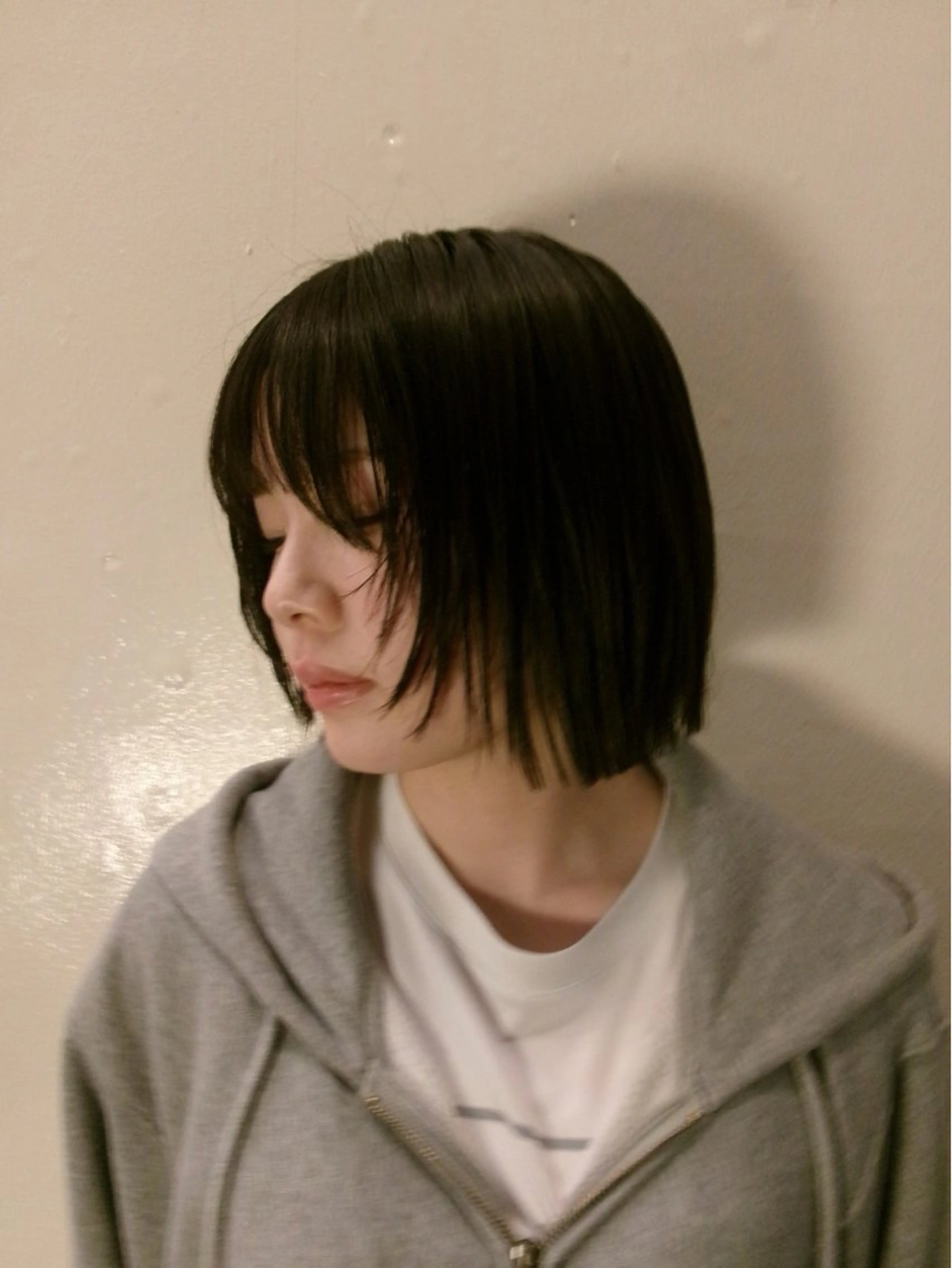 ショート カット ヘアカラー トリートメント レイヤー/ボブ/ 透明感カラー/ニワのヘアスタイル