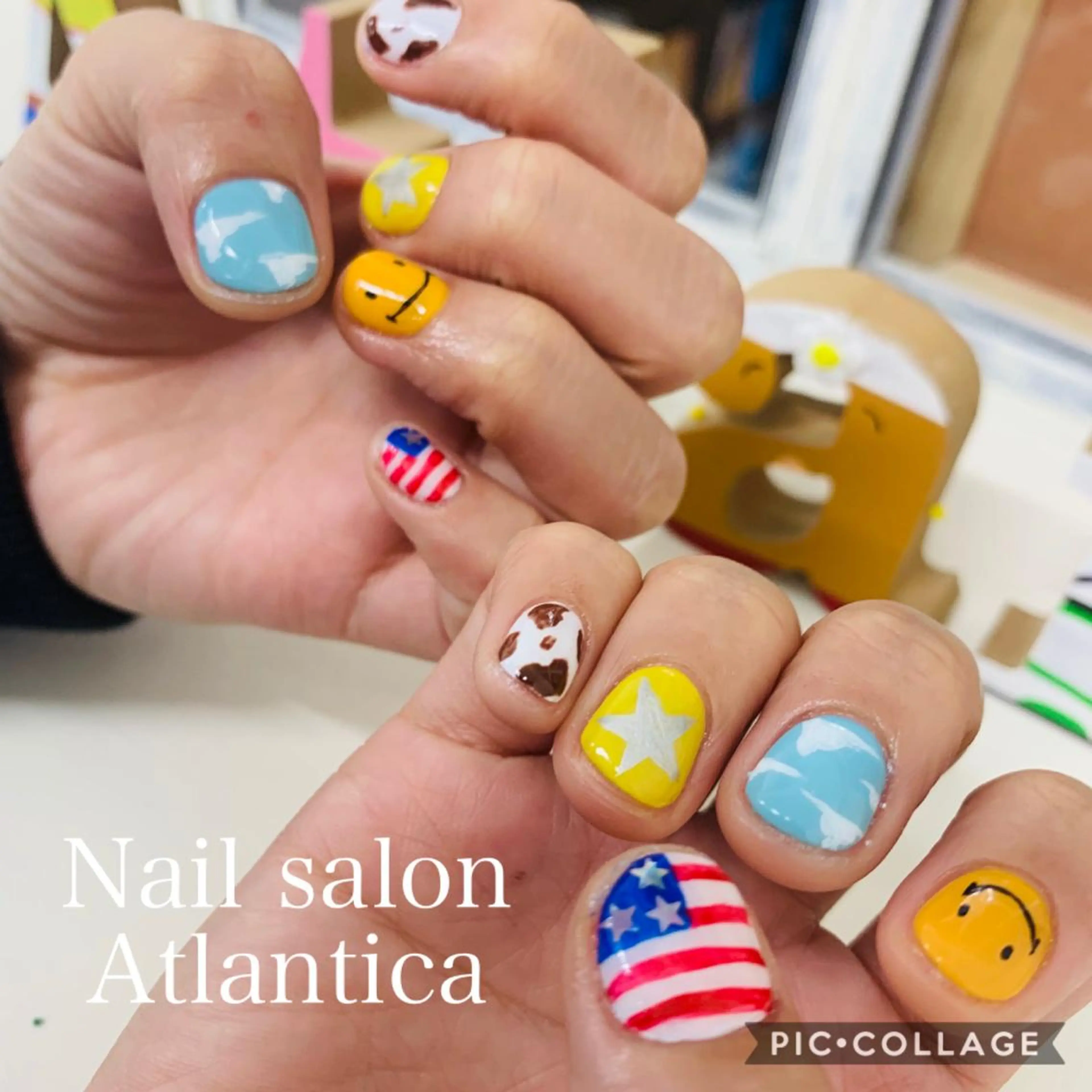 ネイル ハンドネイル Nail salon Atlantica所属・Nail salon ✩ ｱﾄﾗﾝﾃｨｶのネイルデザイン