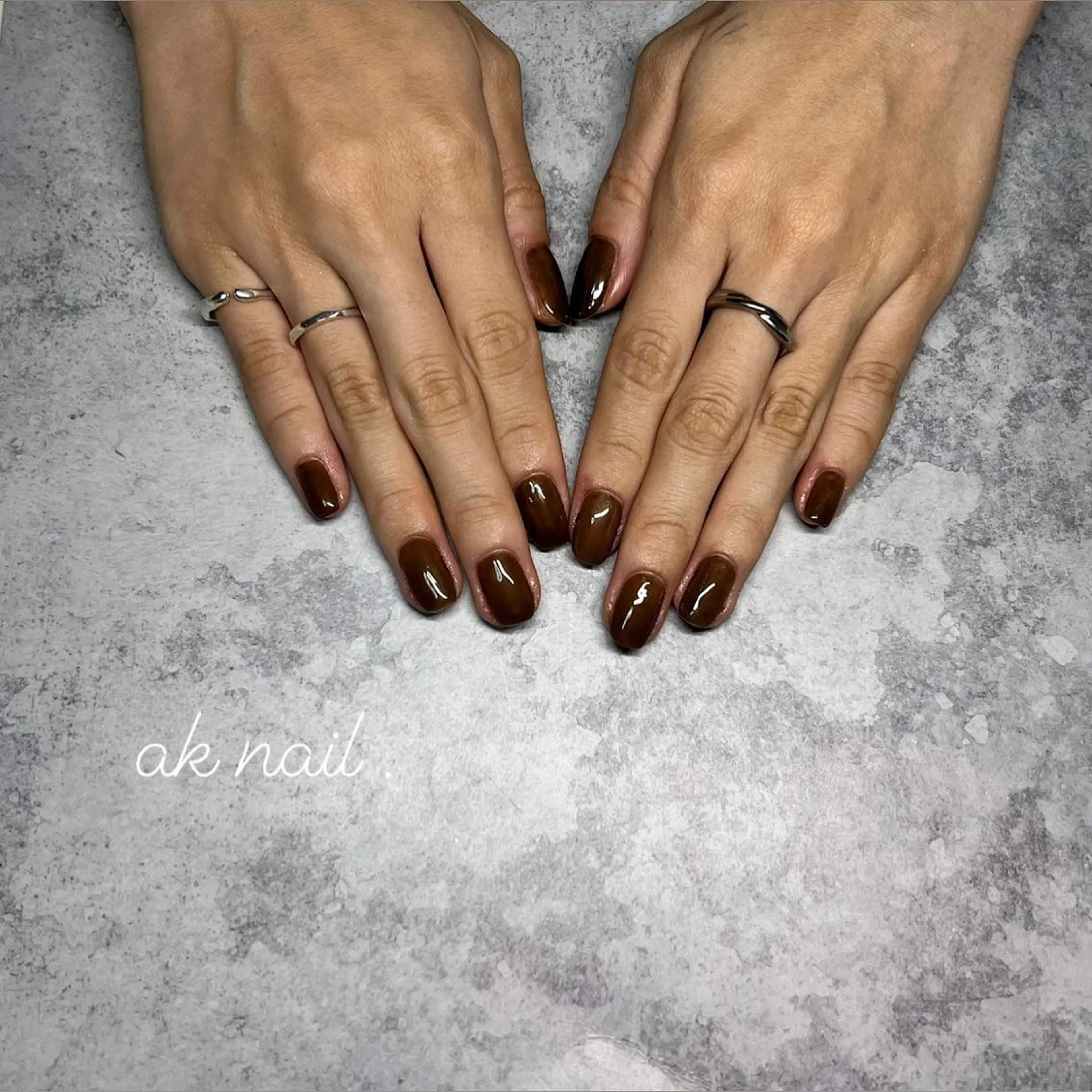 ネイル ハンドネイル ak nail .のネイルデザイン