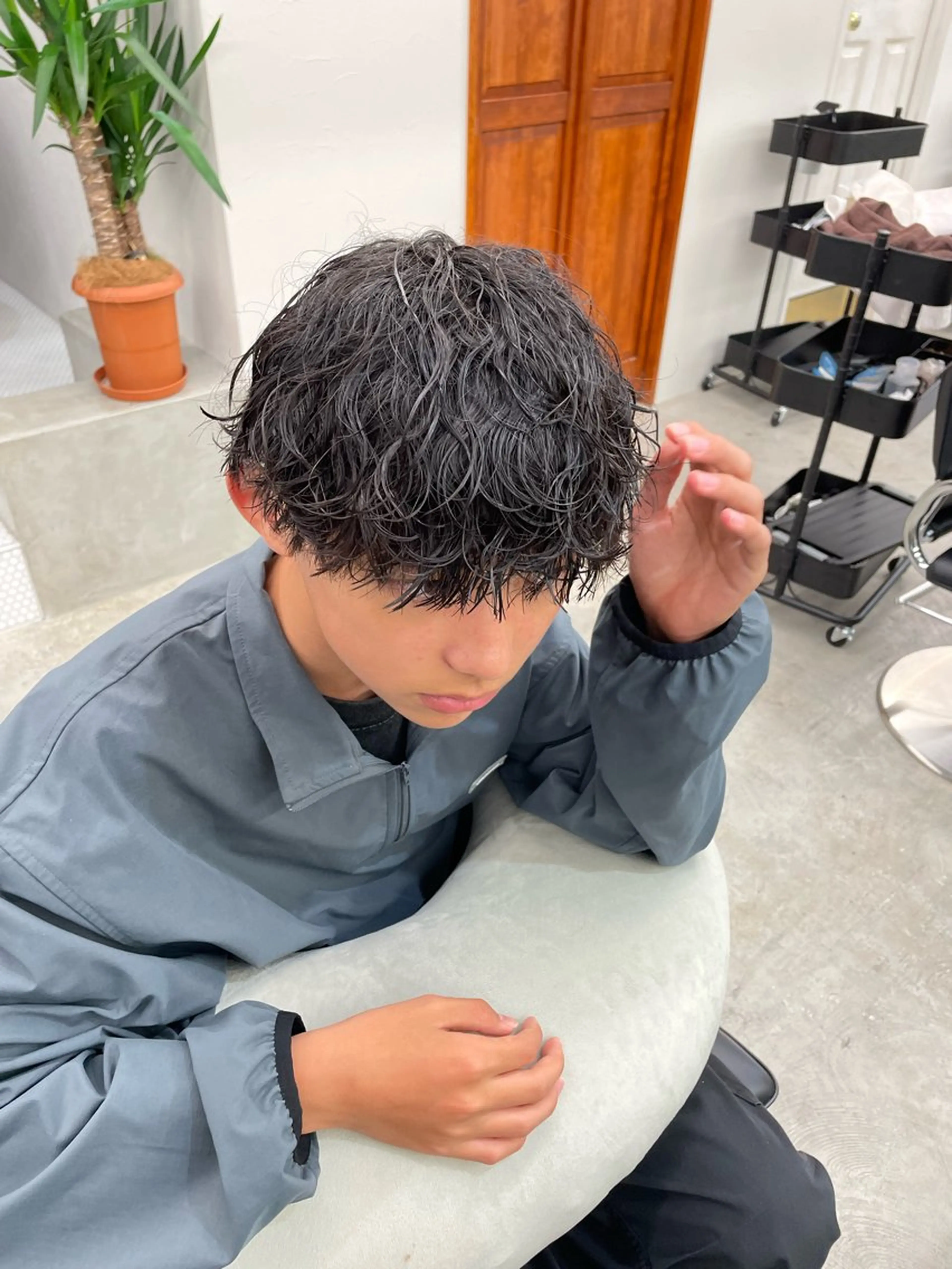 パーマ メンズ 🌱メンズ特化🌱 ニュアンス/リョウガのヘアスタイル