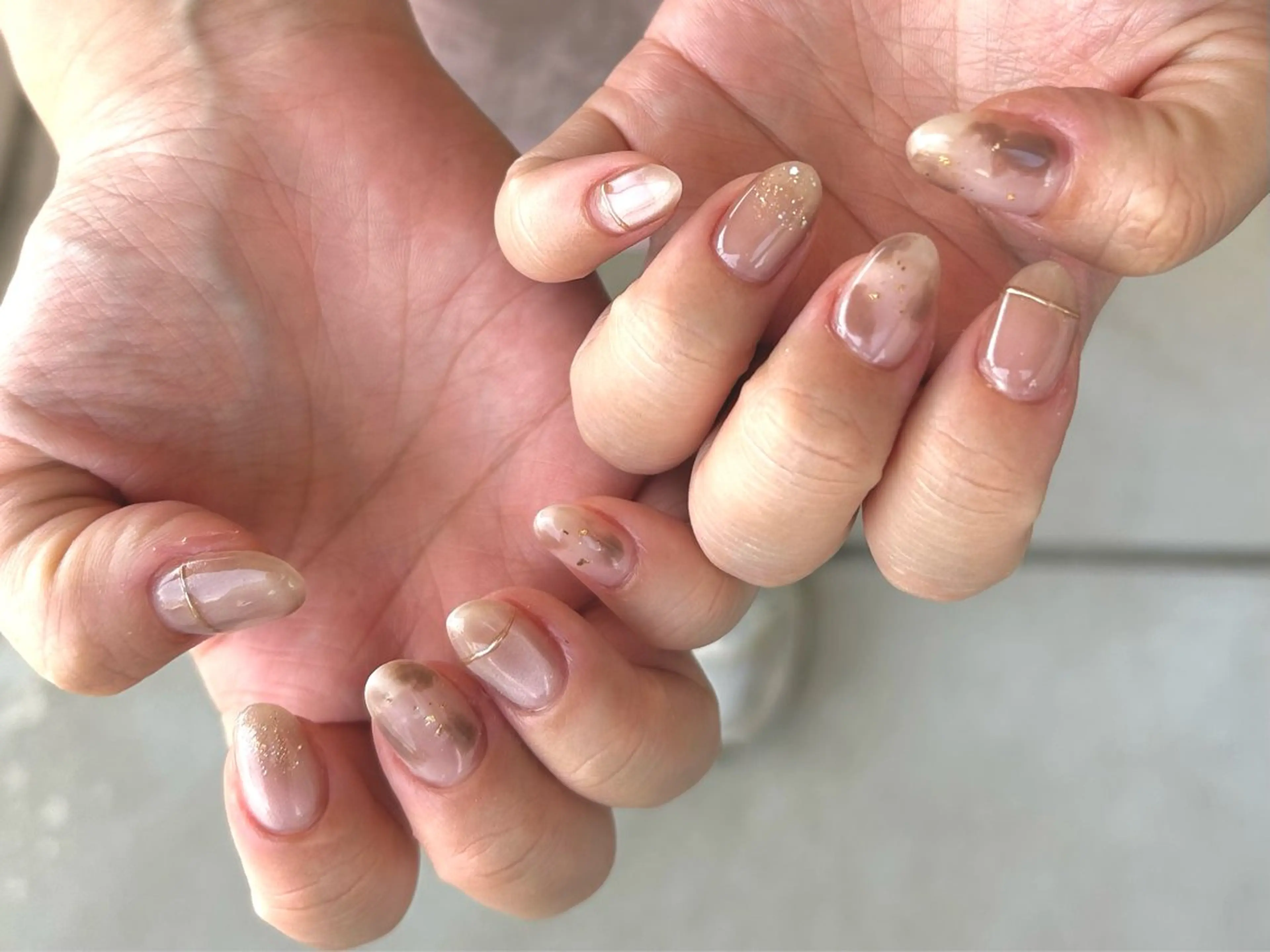 ネイル ハンドネイル ArcoIris所属・Arco Iris 告瑠莉のネイルデザイン