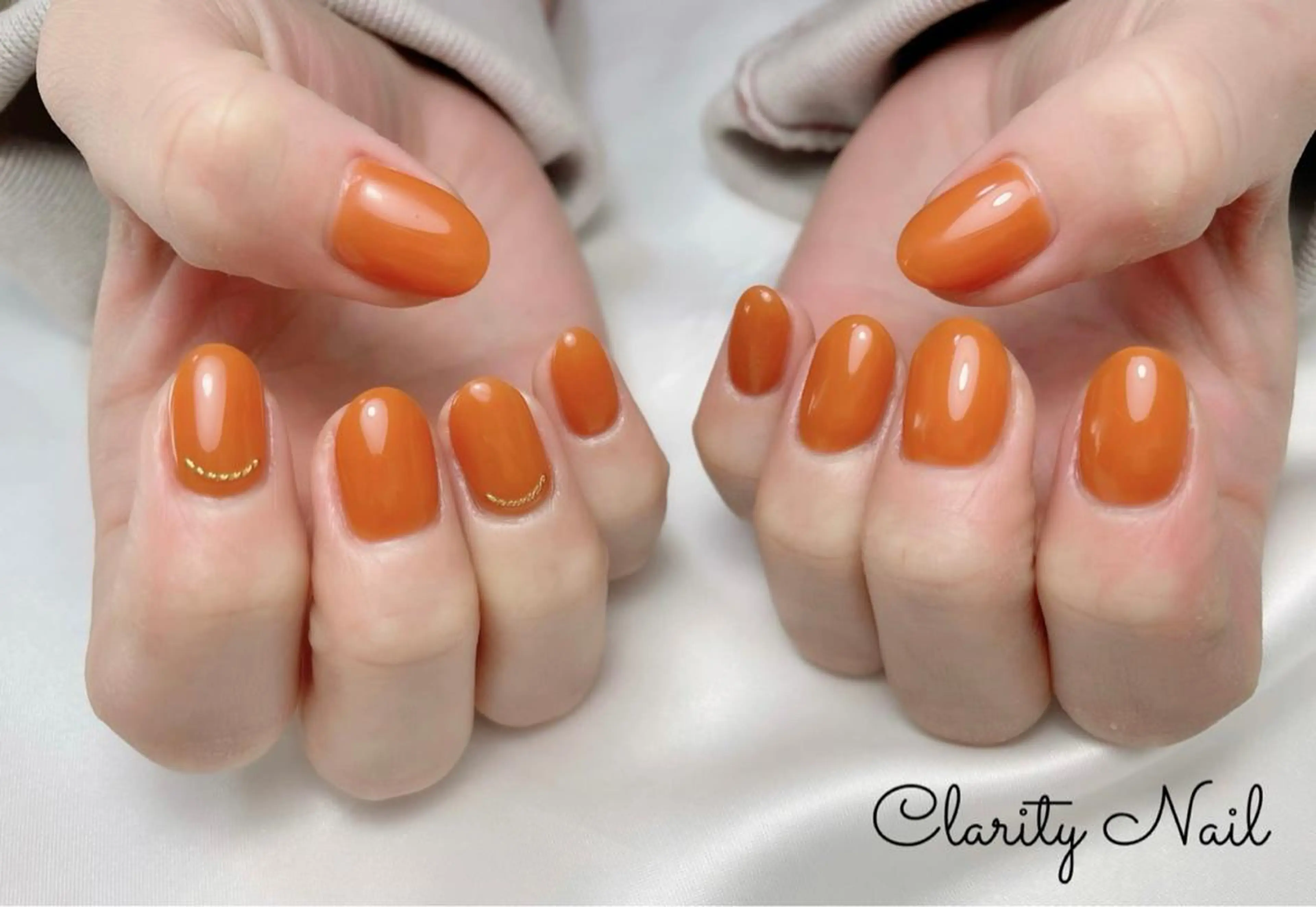 ネイル ワンカラーネイル ハンドネイル Clarity Nailのネイルデザイン