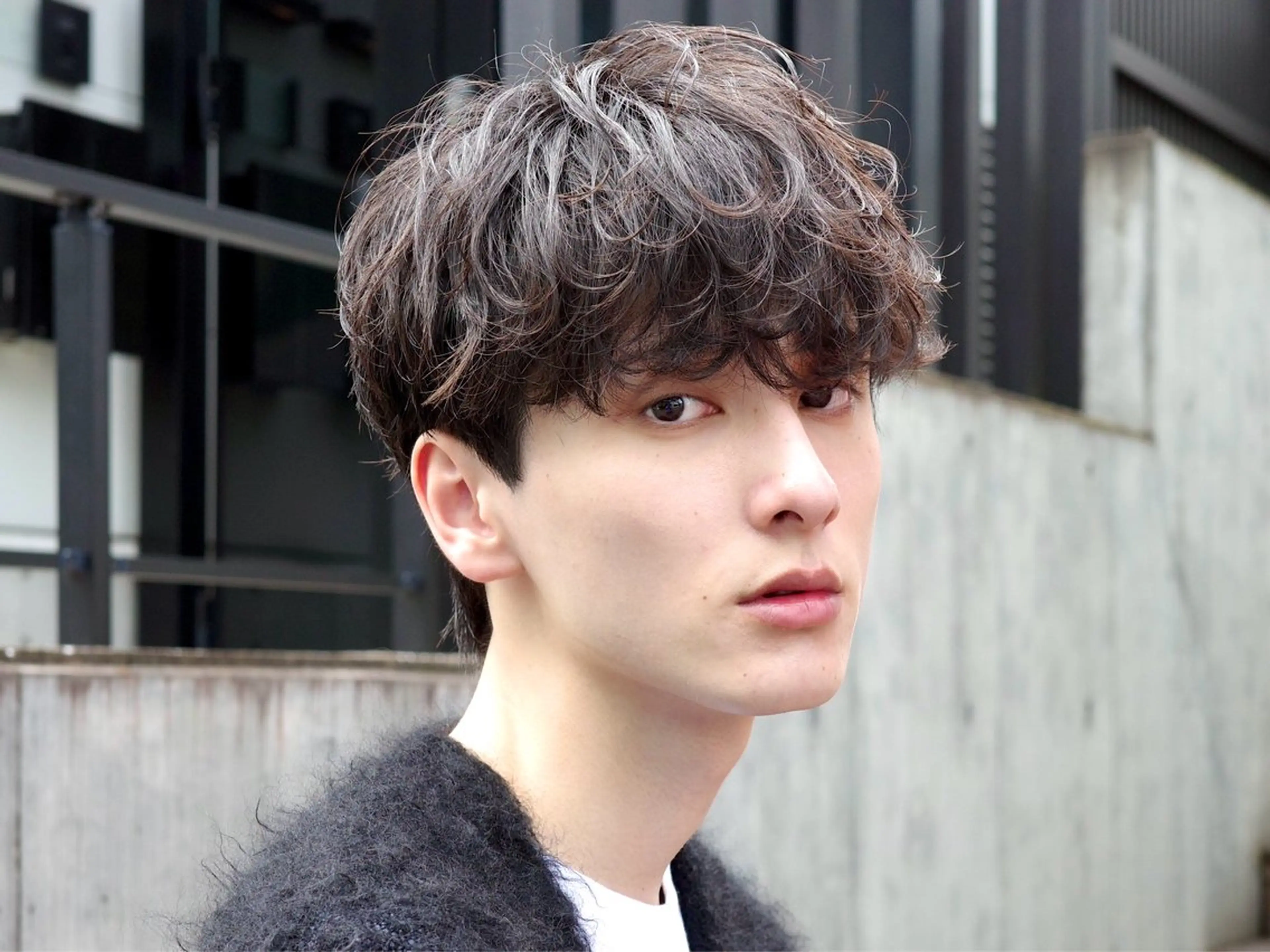 パーマ メンズ カット パーマ トリートメント fifth　石垣 海音のヘアスタイル