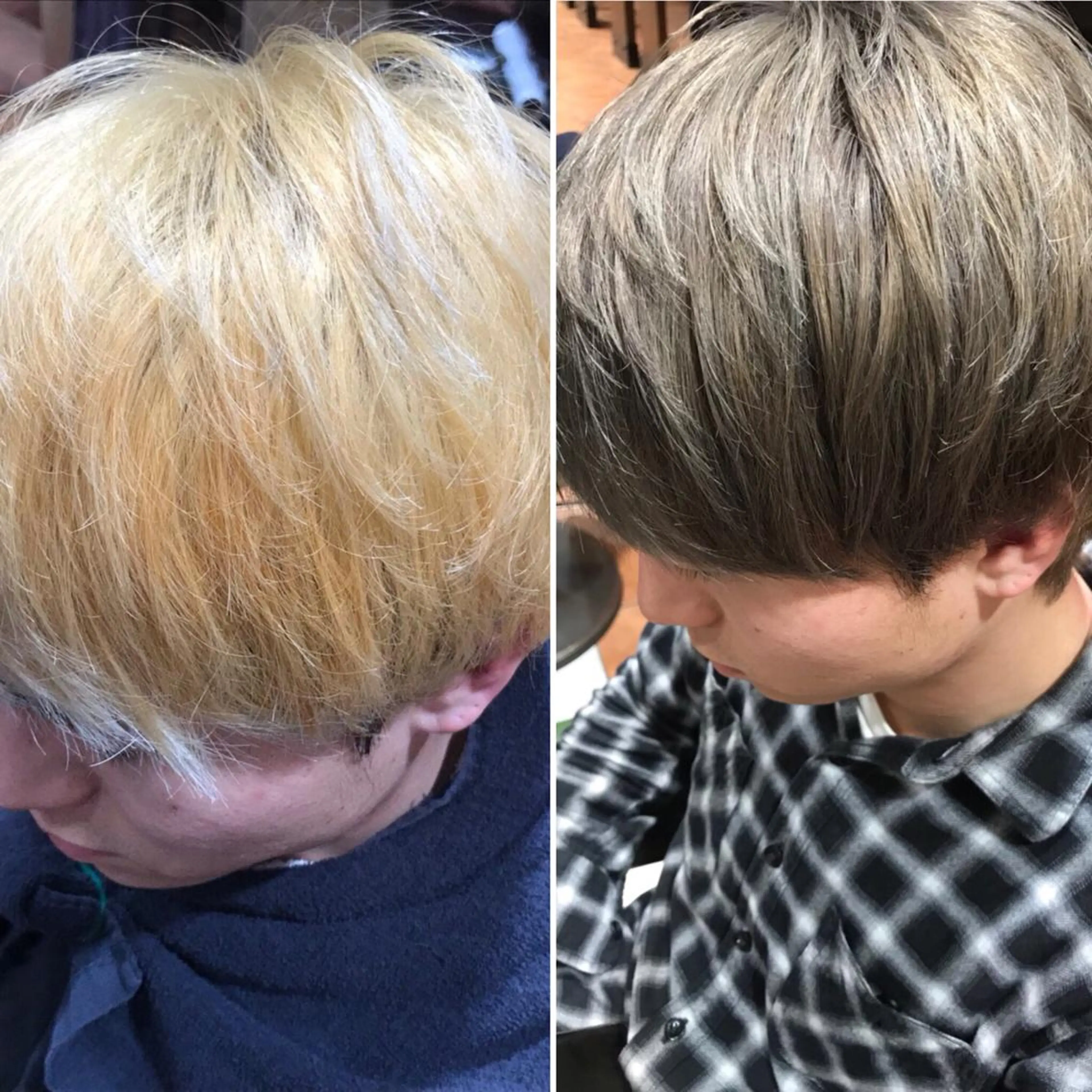 ショート カラーリスト菅澤 岳のヘアスタイル