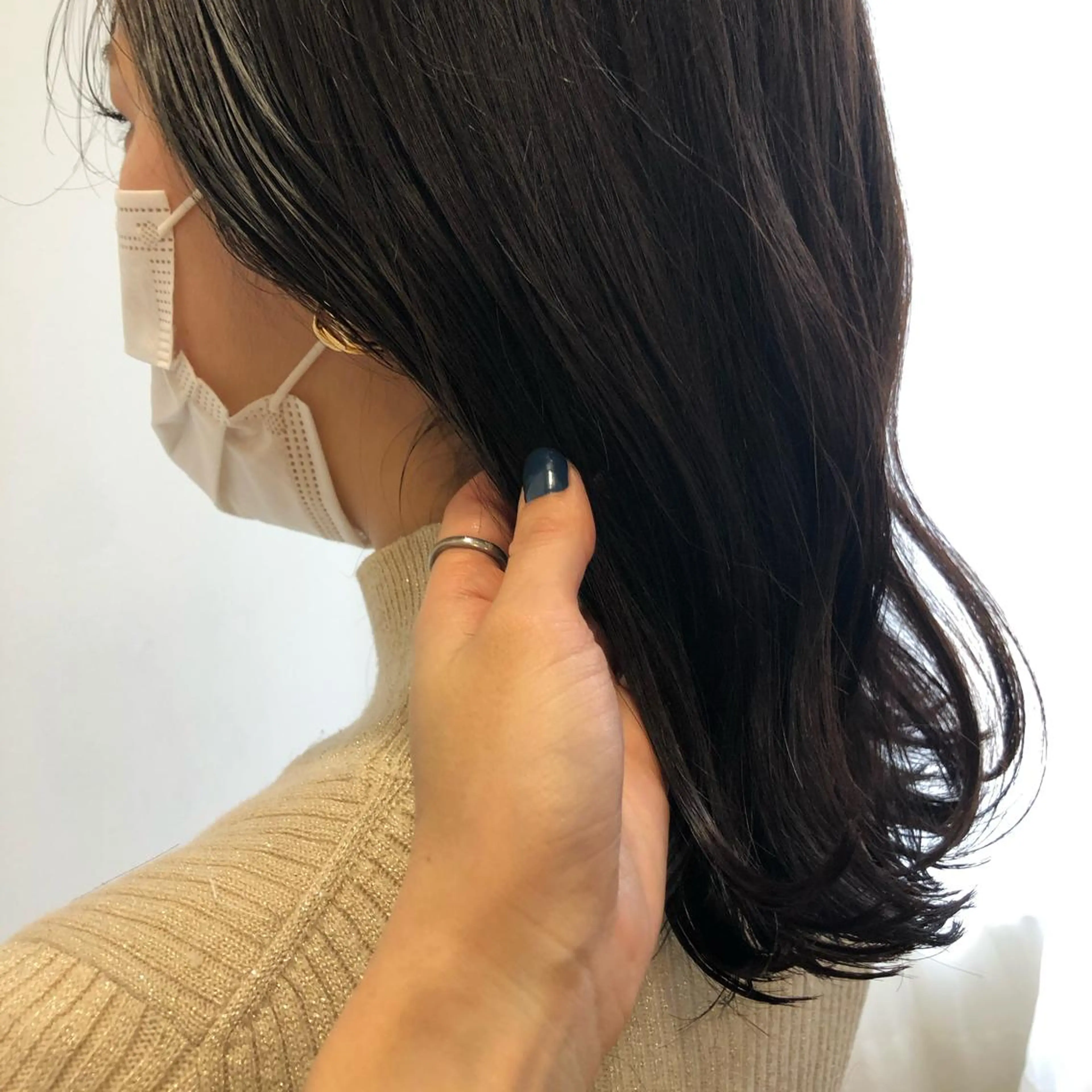 セミロング カラー ブラウンカラー 🫧chinatsu 🫧のヘアスタイル