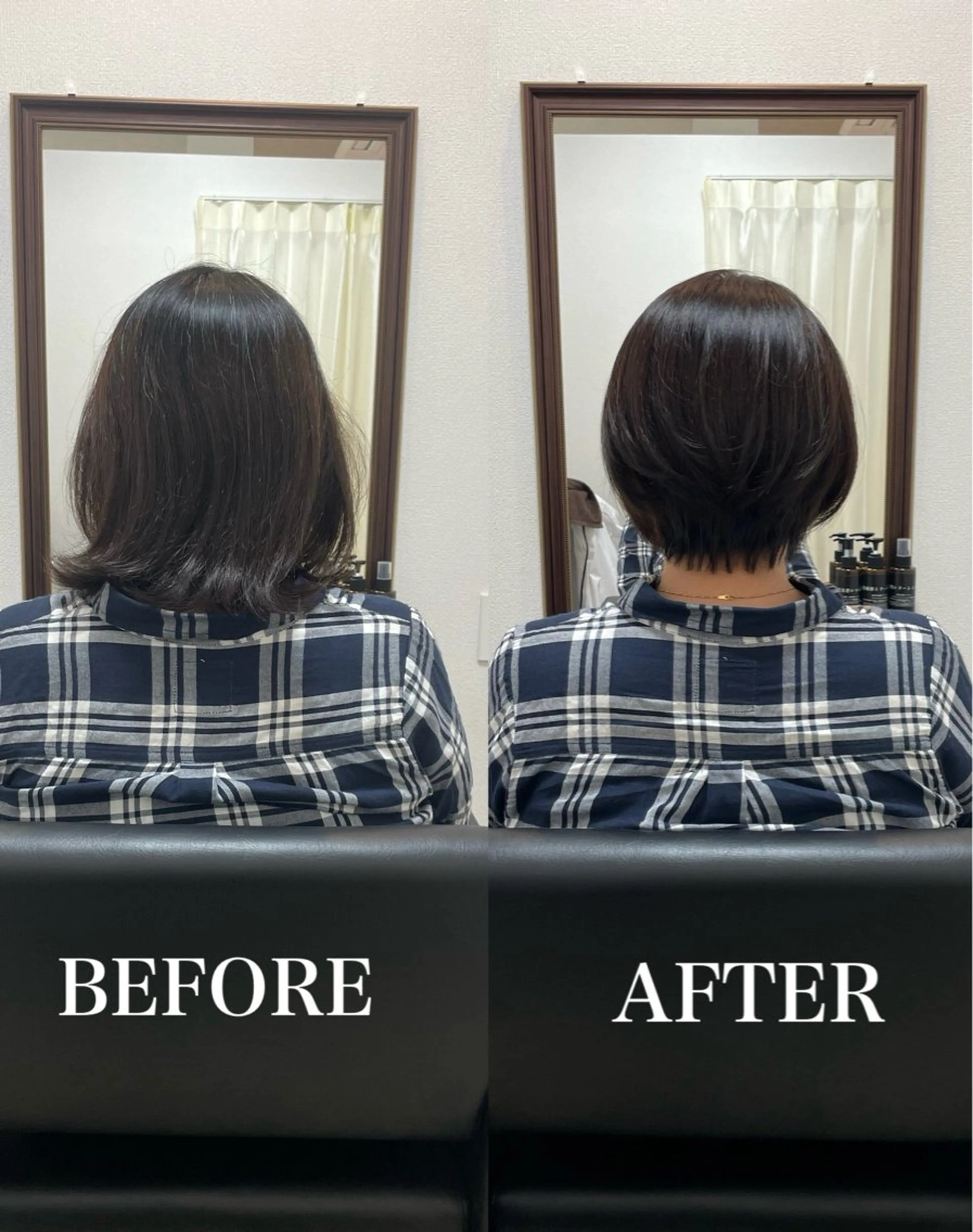 大人の骨格美カットの写真