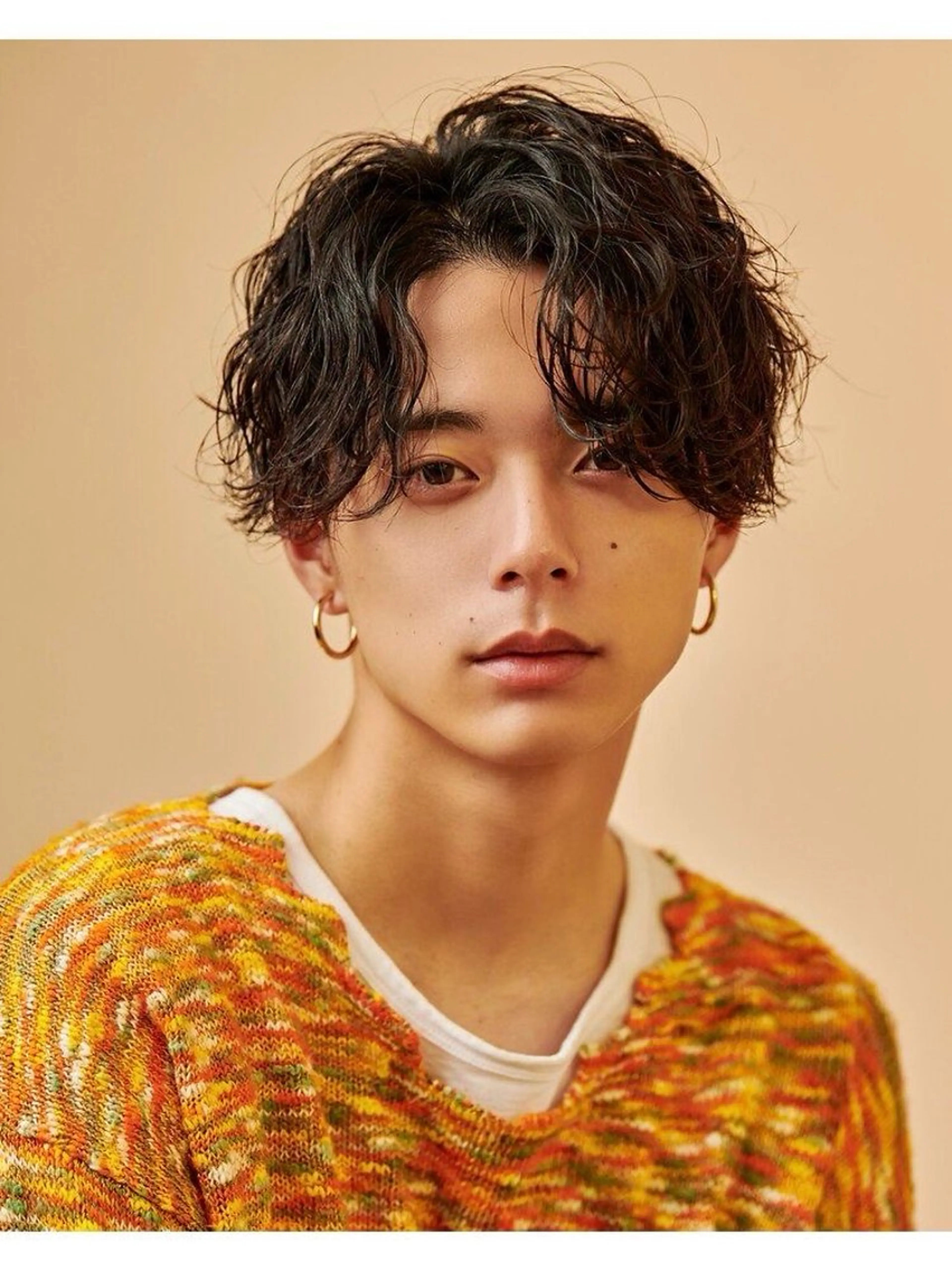 パーマ メンズ Kingdom元町店所属・ヘアメイク金坂 /カットカラー/のヘアスタイル