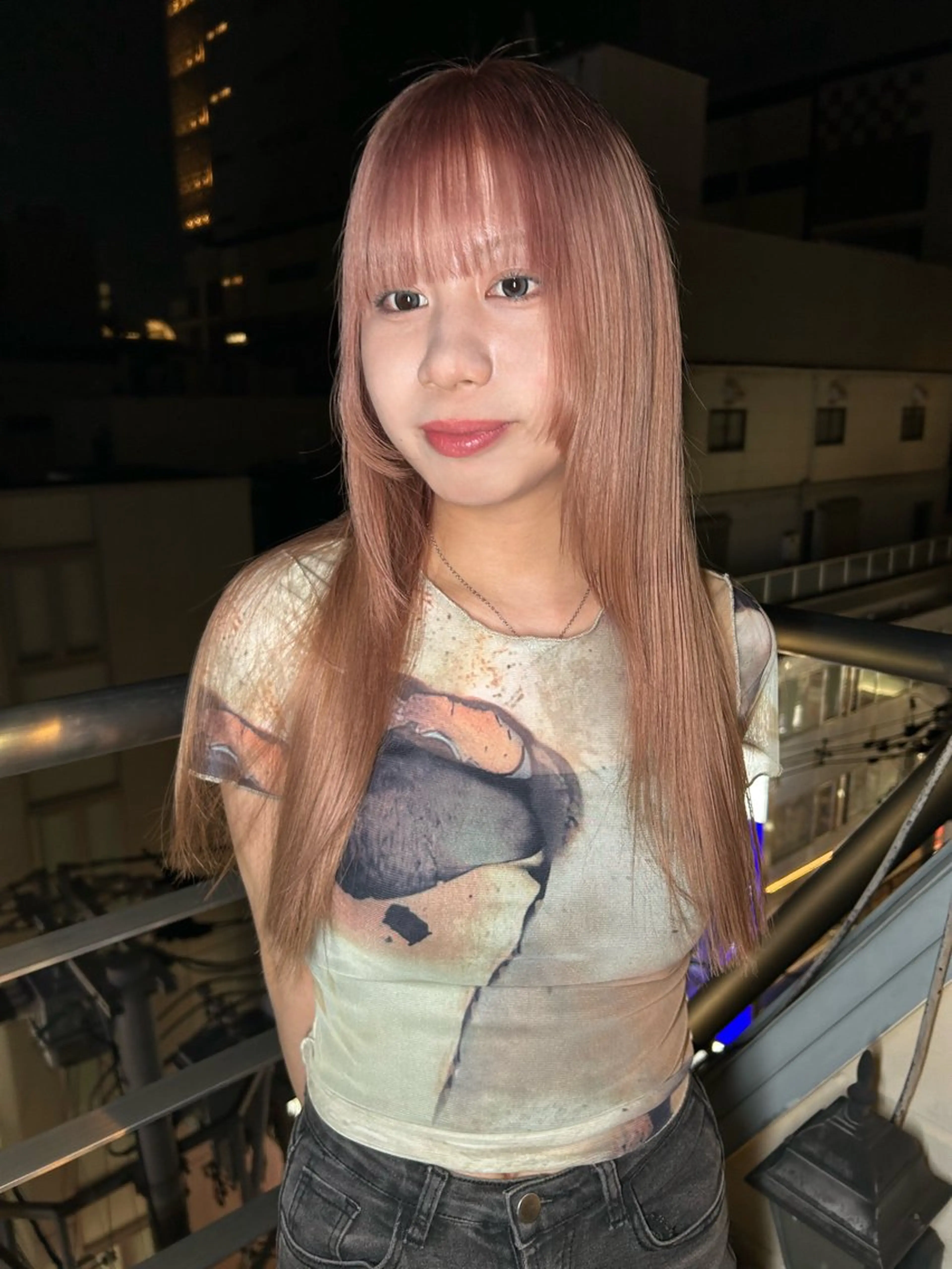 ロング カラー land所属・透明感カラー/レイヤ ー🌙Honokaのヘアスタイル