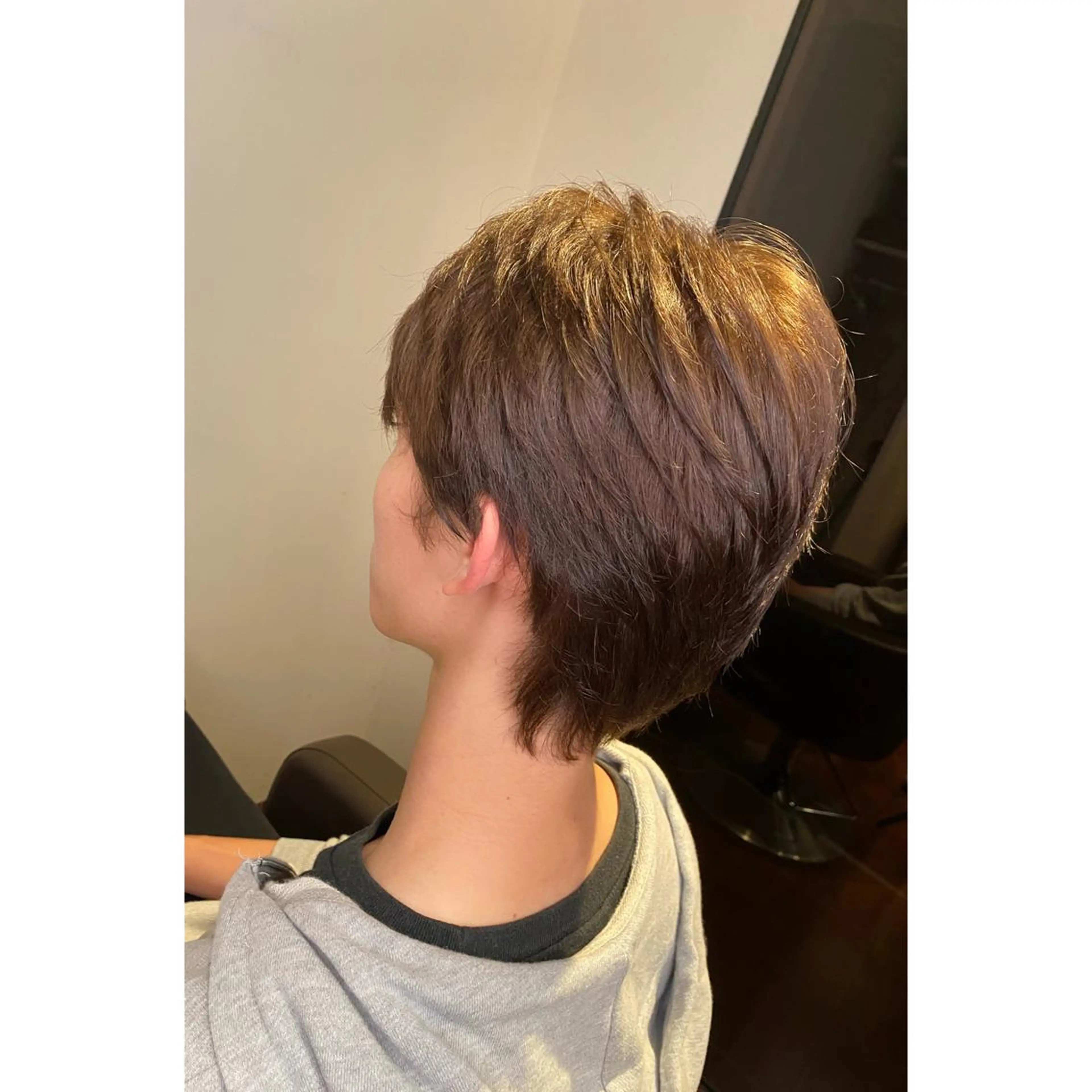 カラー オーガニックカラー/ 髪質改善/暗髪/ボブのヘアスタイル