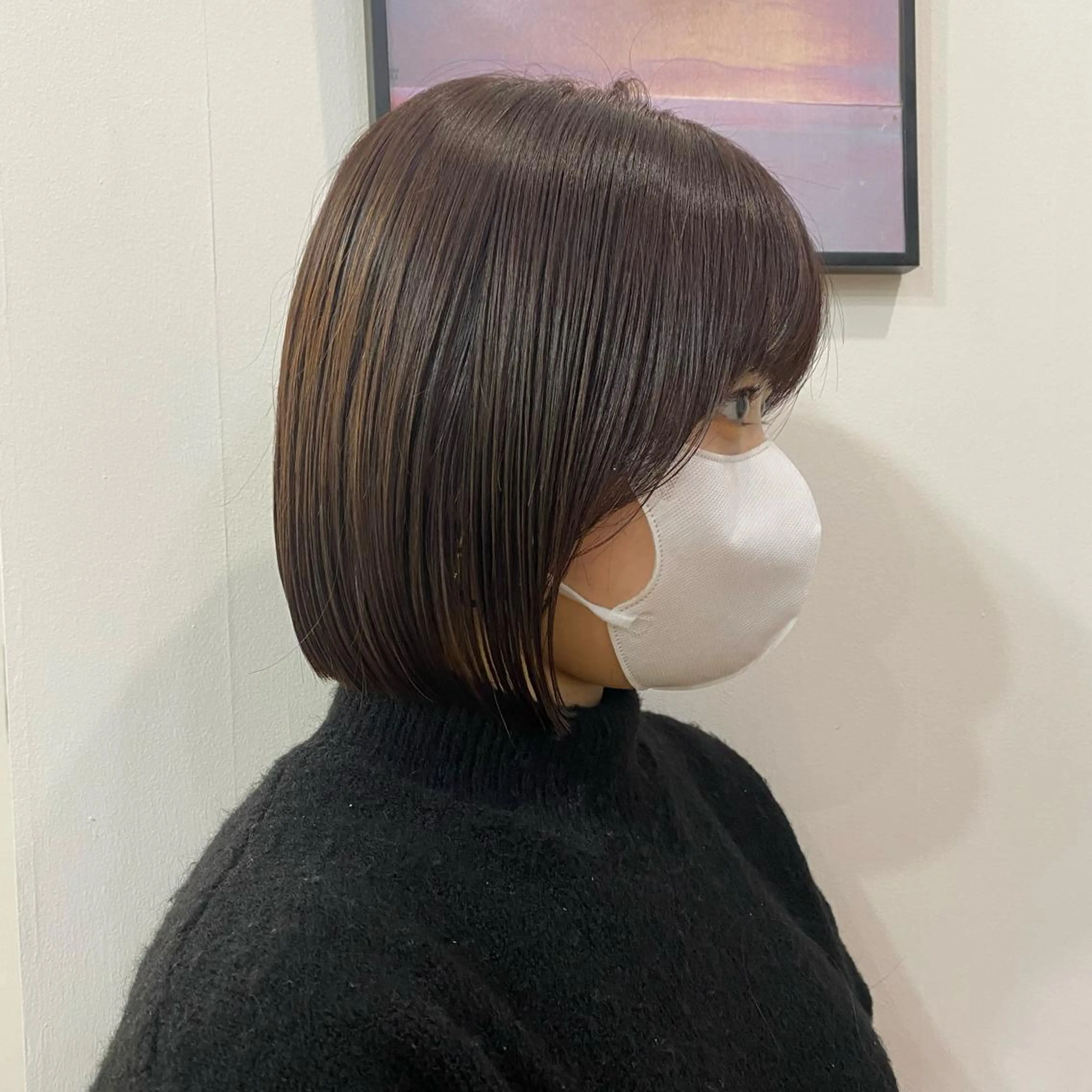 ショート カラー 🪭risa 暖色/レイヤー🪭のヘアスタイル