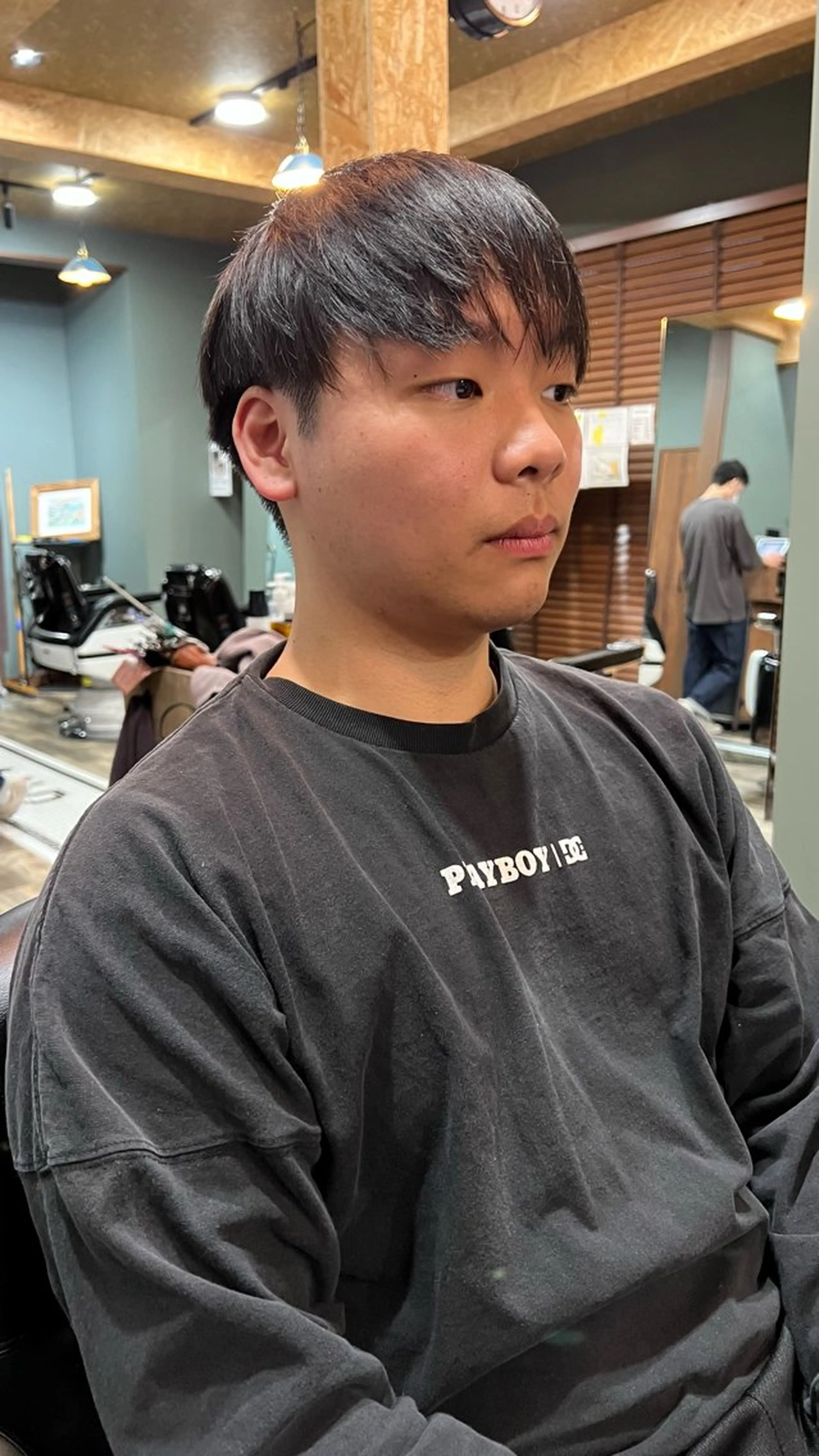 ミディアム メンズ 荻沼 快のヘアスタイル