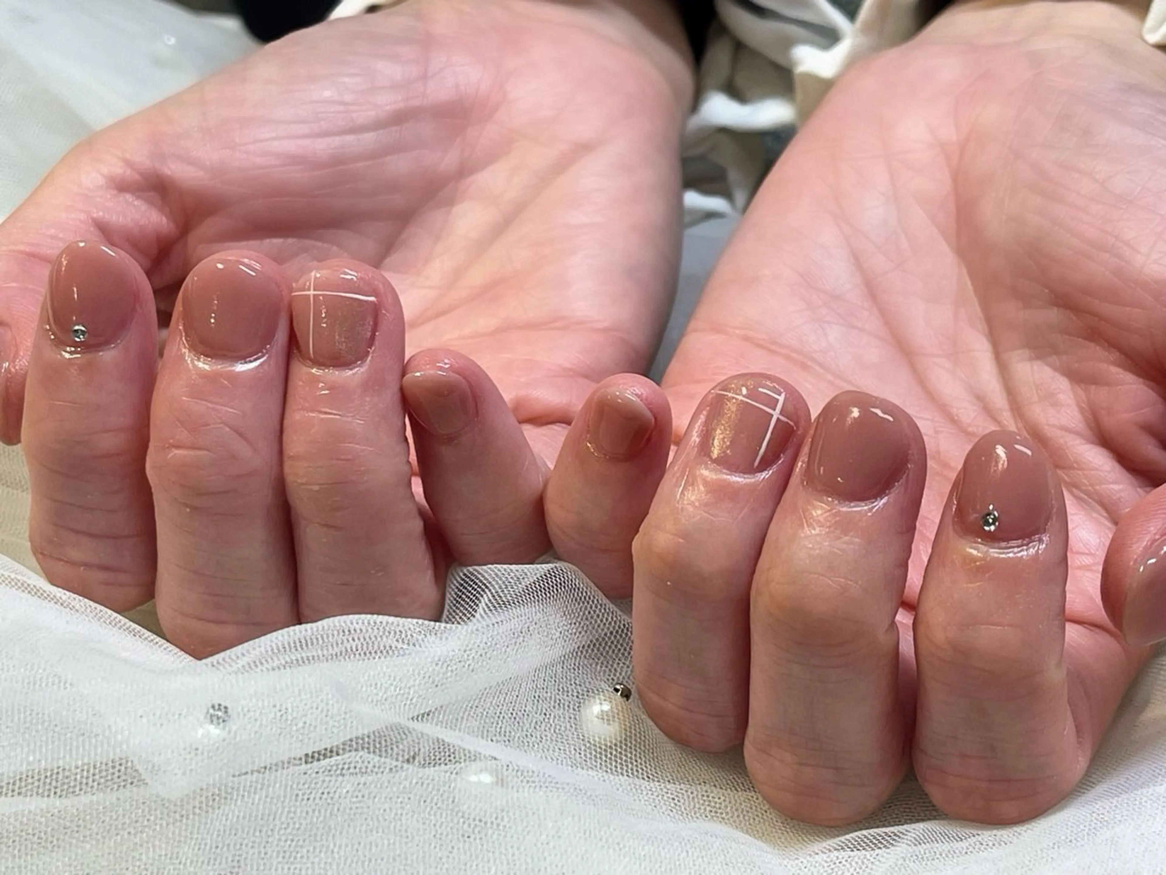 ネイル シンプルネイル ハンドネイル i. ayakaのネイルデザイン