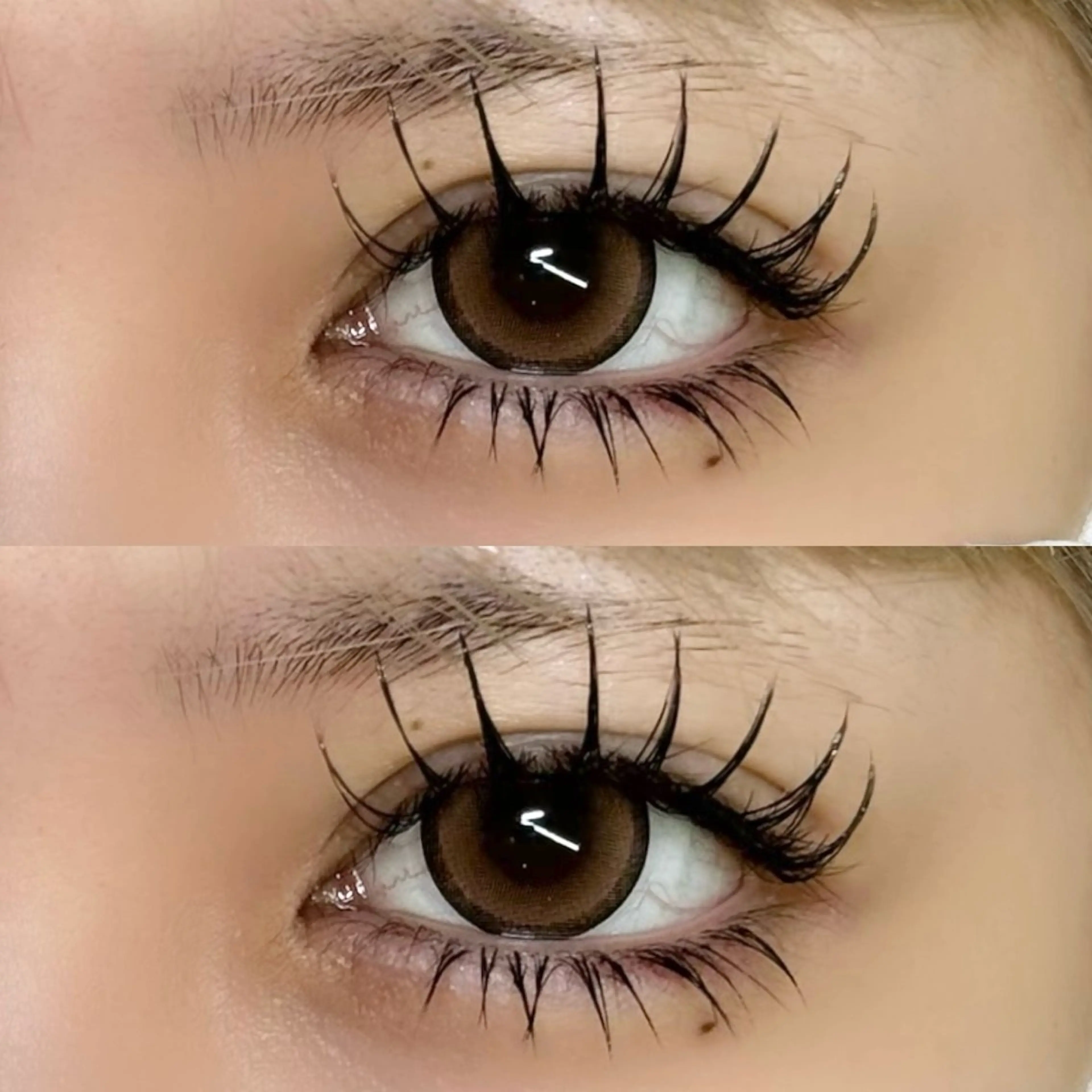 マツエク・マツパ 束感まつ毛 セーブル 下まつげエクステ scarlet asahiのマツエク・マツパデザイン