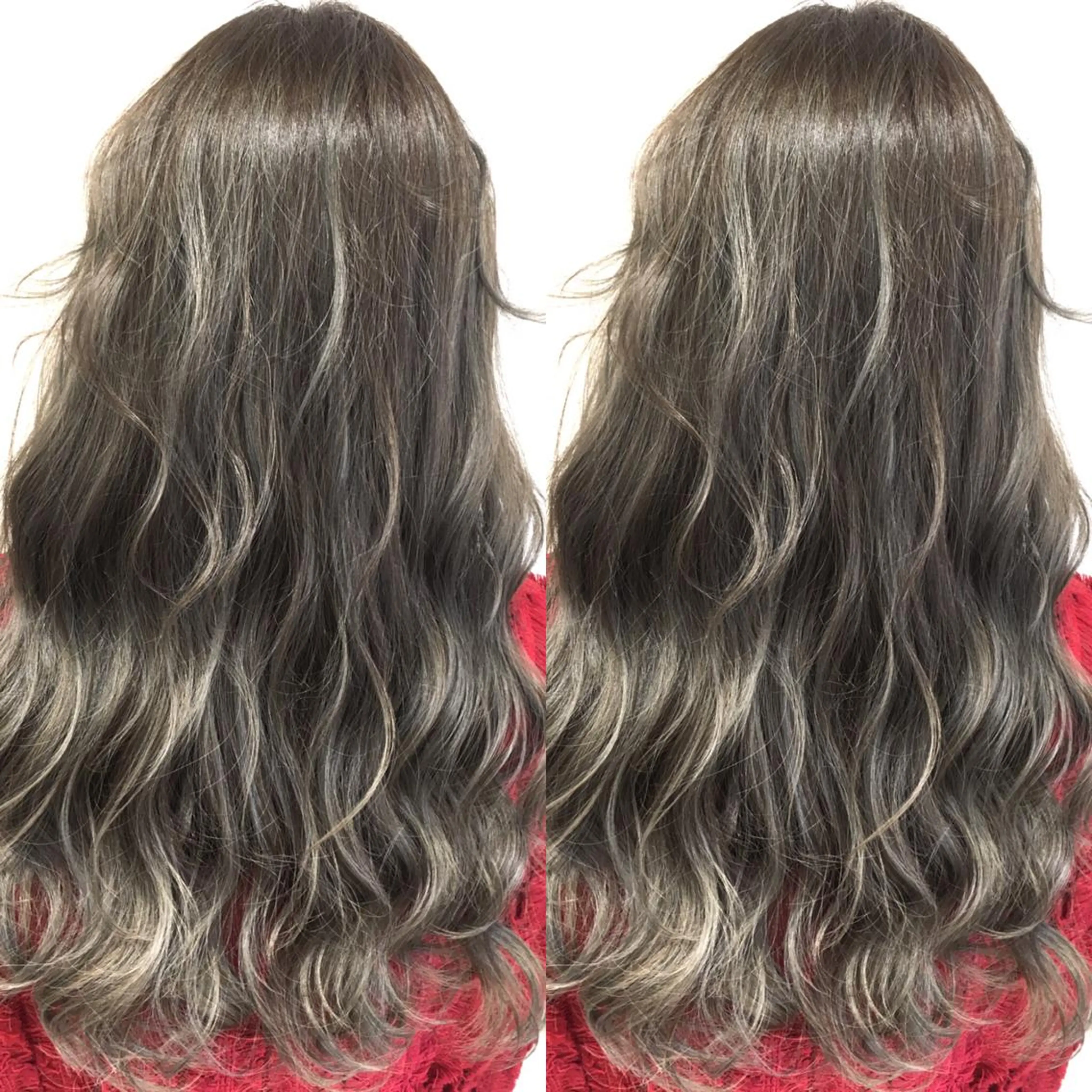 ロング カラー ハイライトカラー 3Dハイライト ハイライト ヘアカラー トリートメント 井上 一平のヘアスタイル