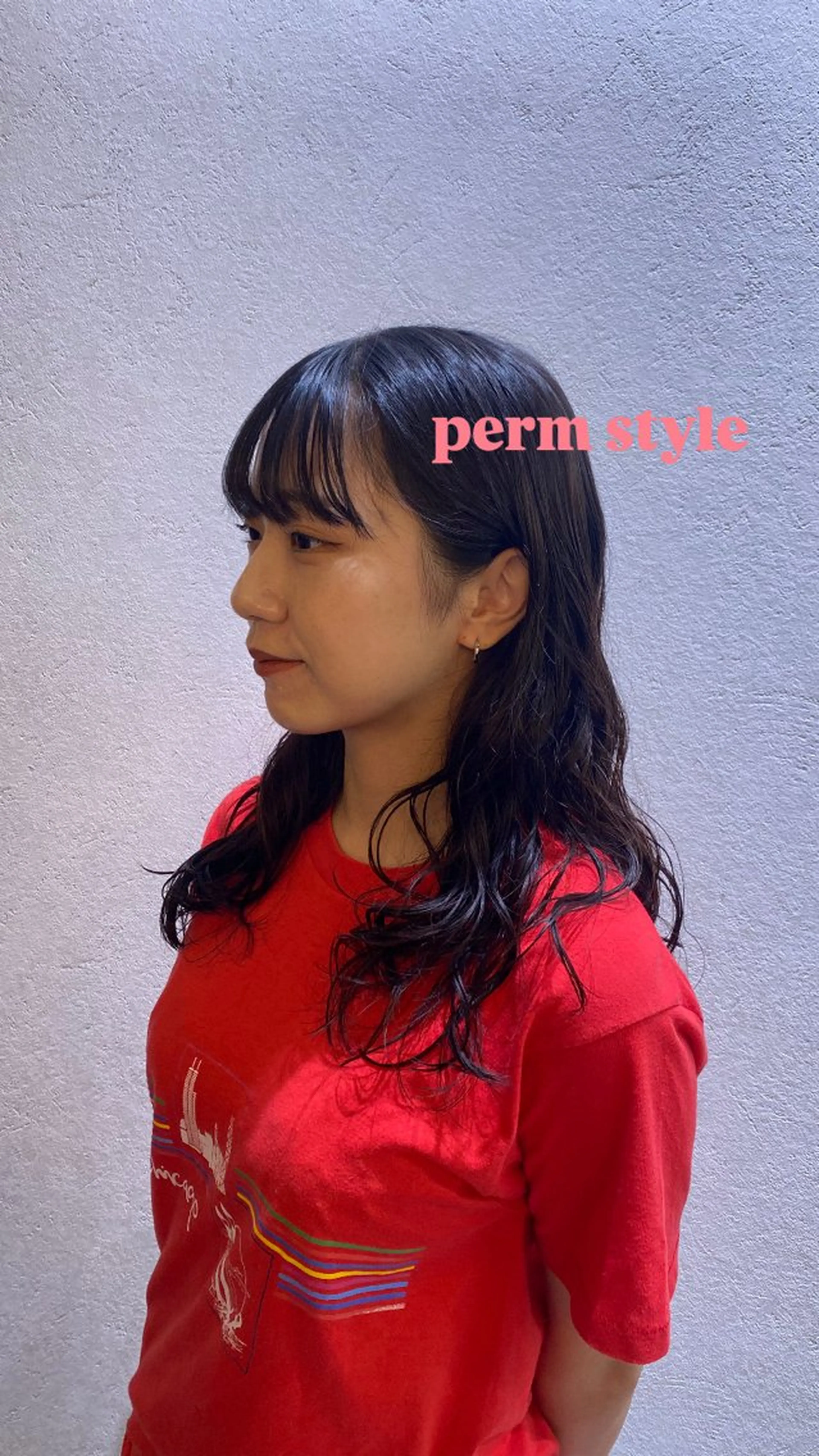 セミロング パーマ カット パーマ 🌀ボブ／ミディアム パーマ🌀ayaのヘアスタイル