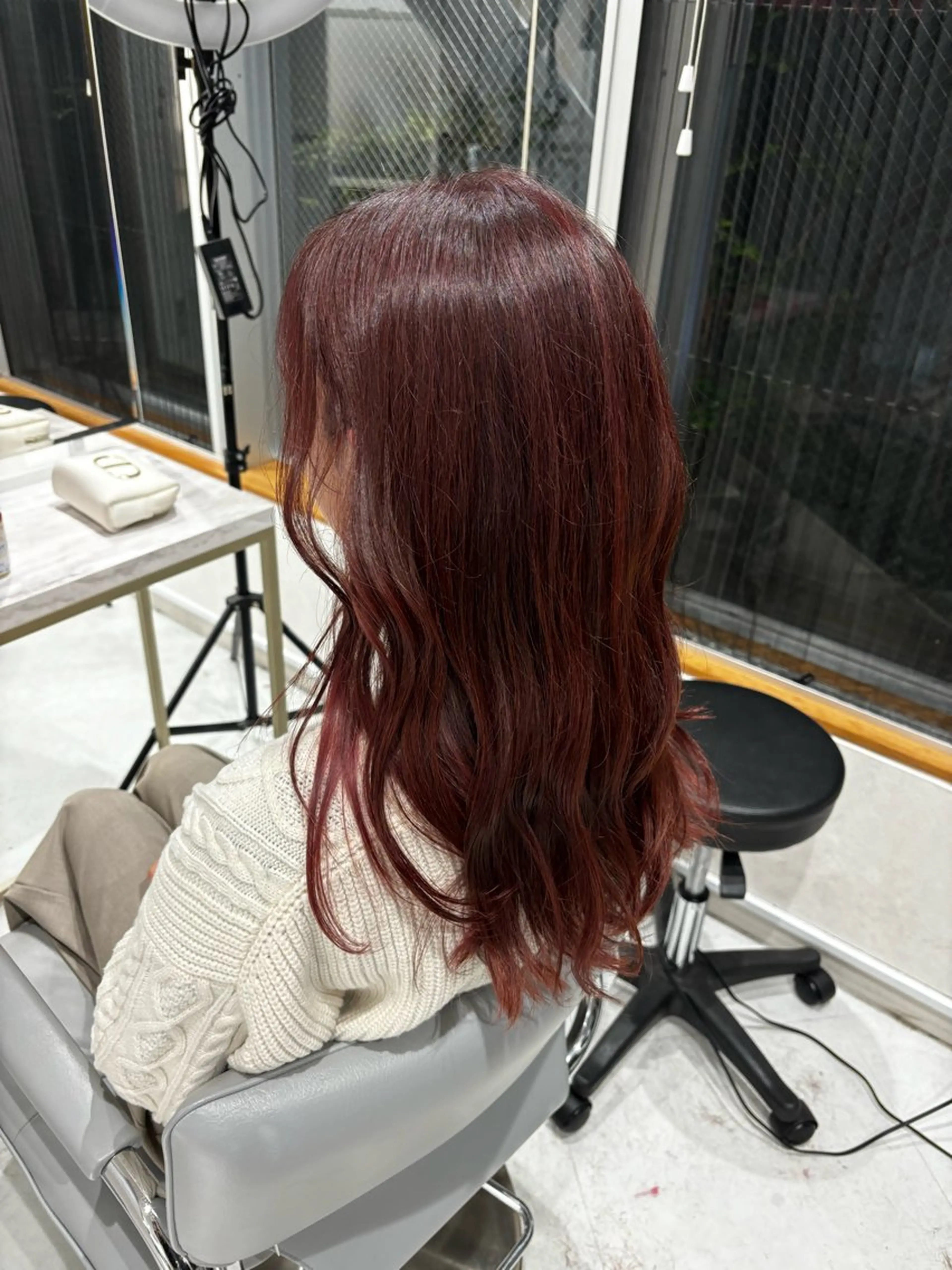 セミロング カラー 新宿No.1艶髪矯正 美艶カラー/FUKAのヘアスタイル