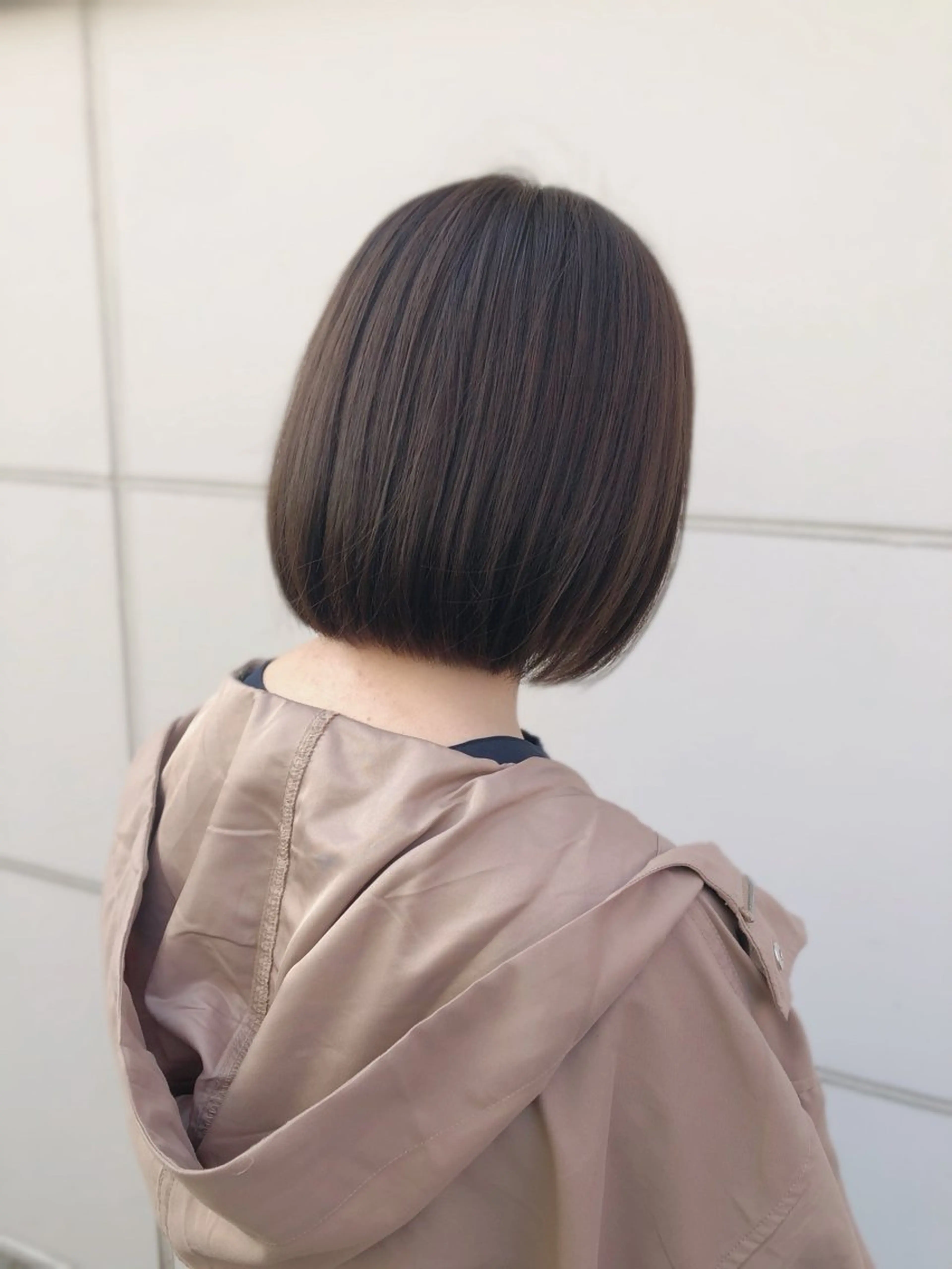 ショート カラー グレージュ イルミナカラー ボブ S. RYUTAのヘアスタイル