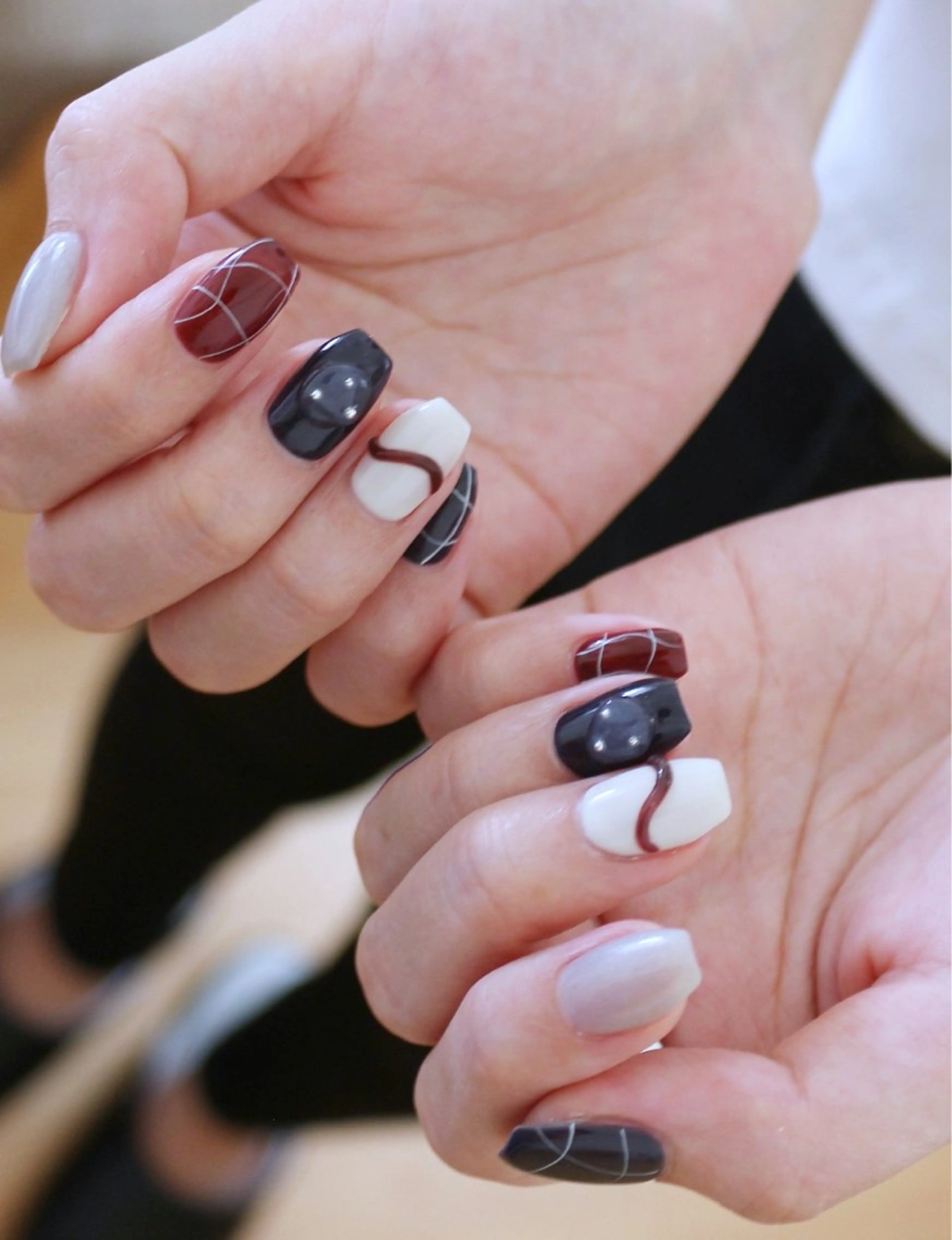 ネイル ニュアンスネイル Baku Nailsのネイルデザイン