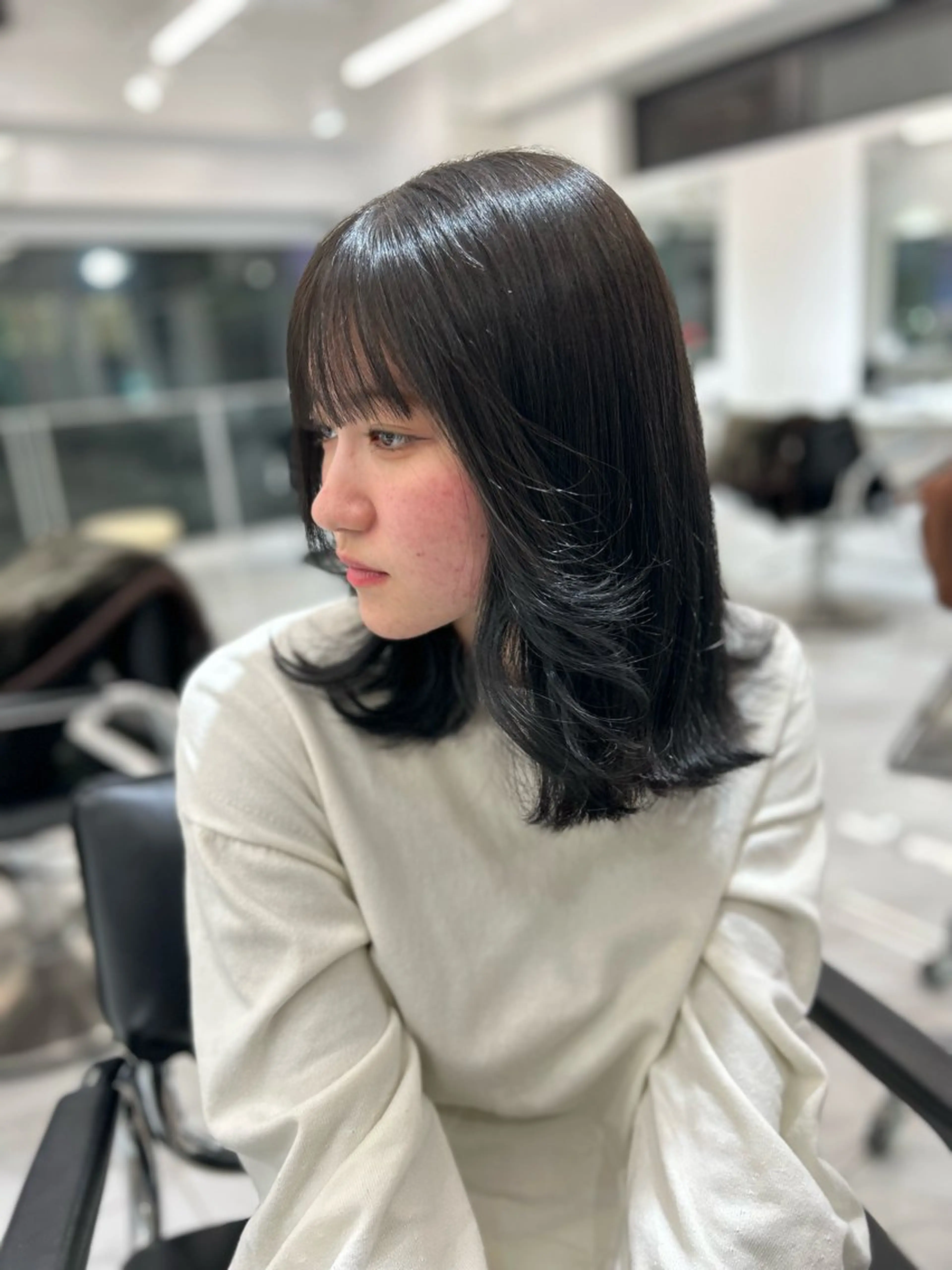 ミディアム カラー ブリーチ haruka /ショート特化のヘアスタイル