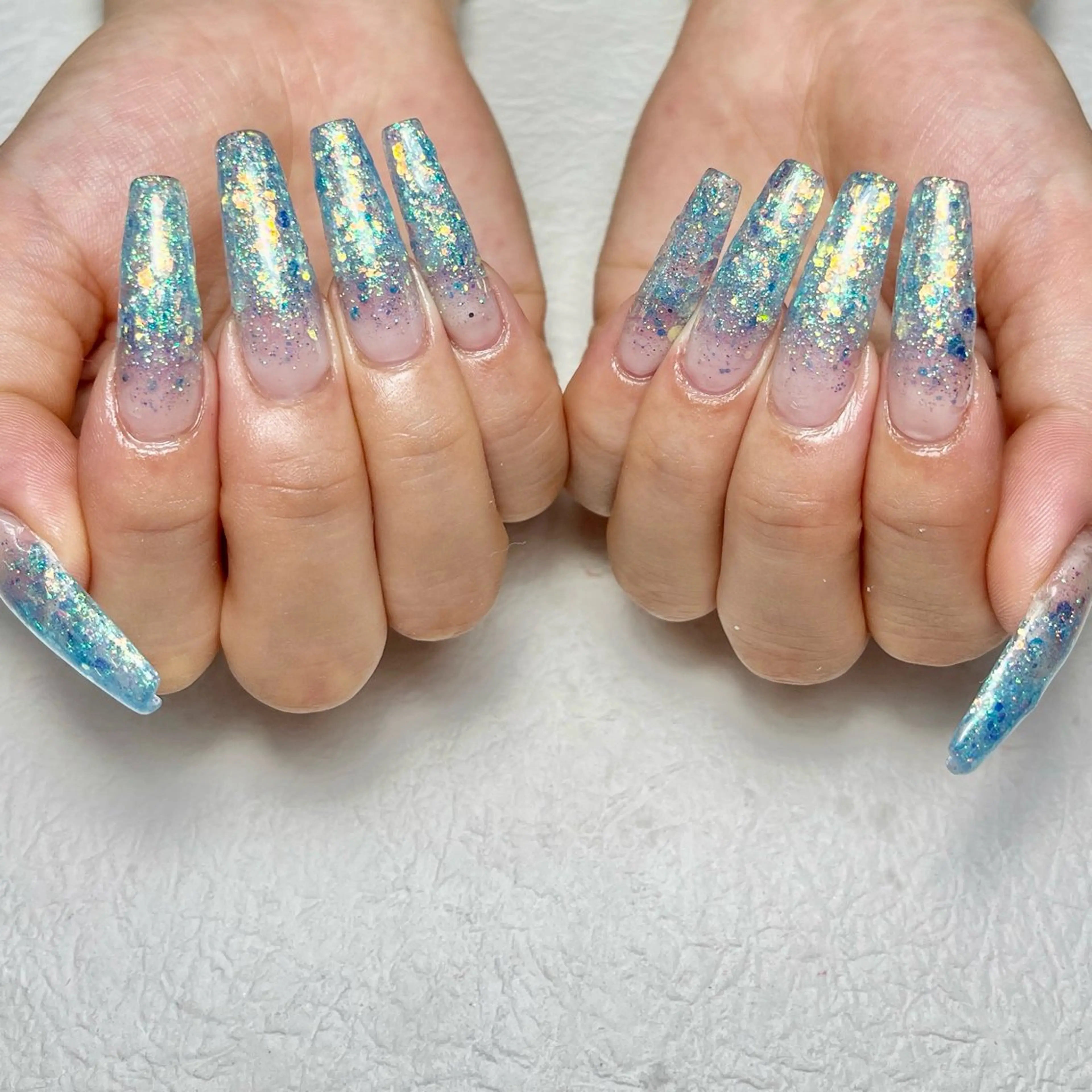 ネイル 長さ出し m. akiのネイルデザイン