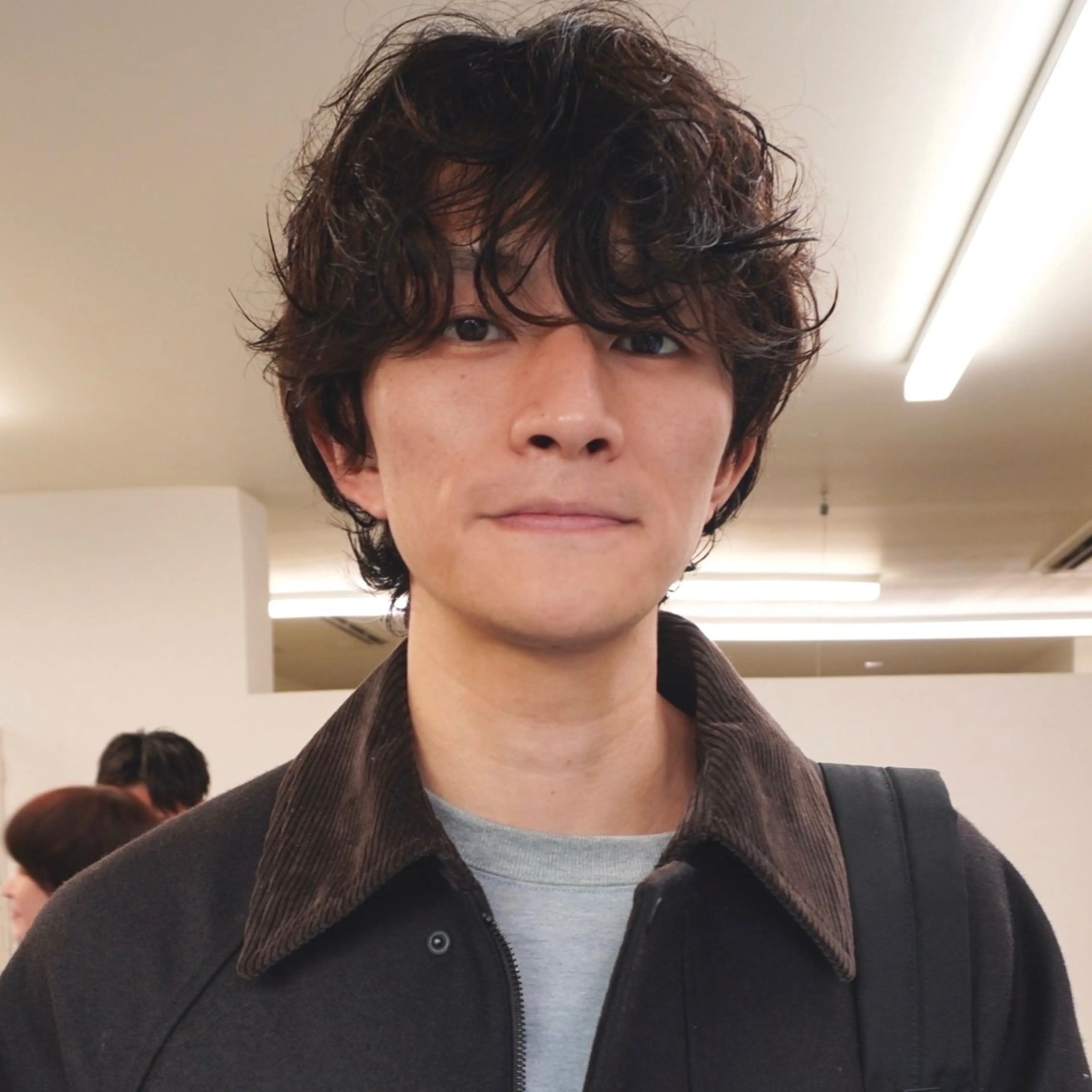 ショート パーマ メンズ メンズハイトーン/栄 /イトウタケルのヘアスタイル