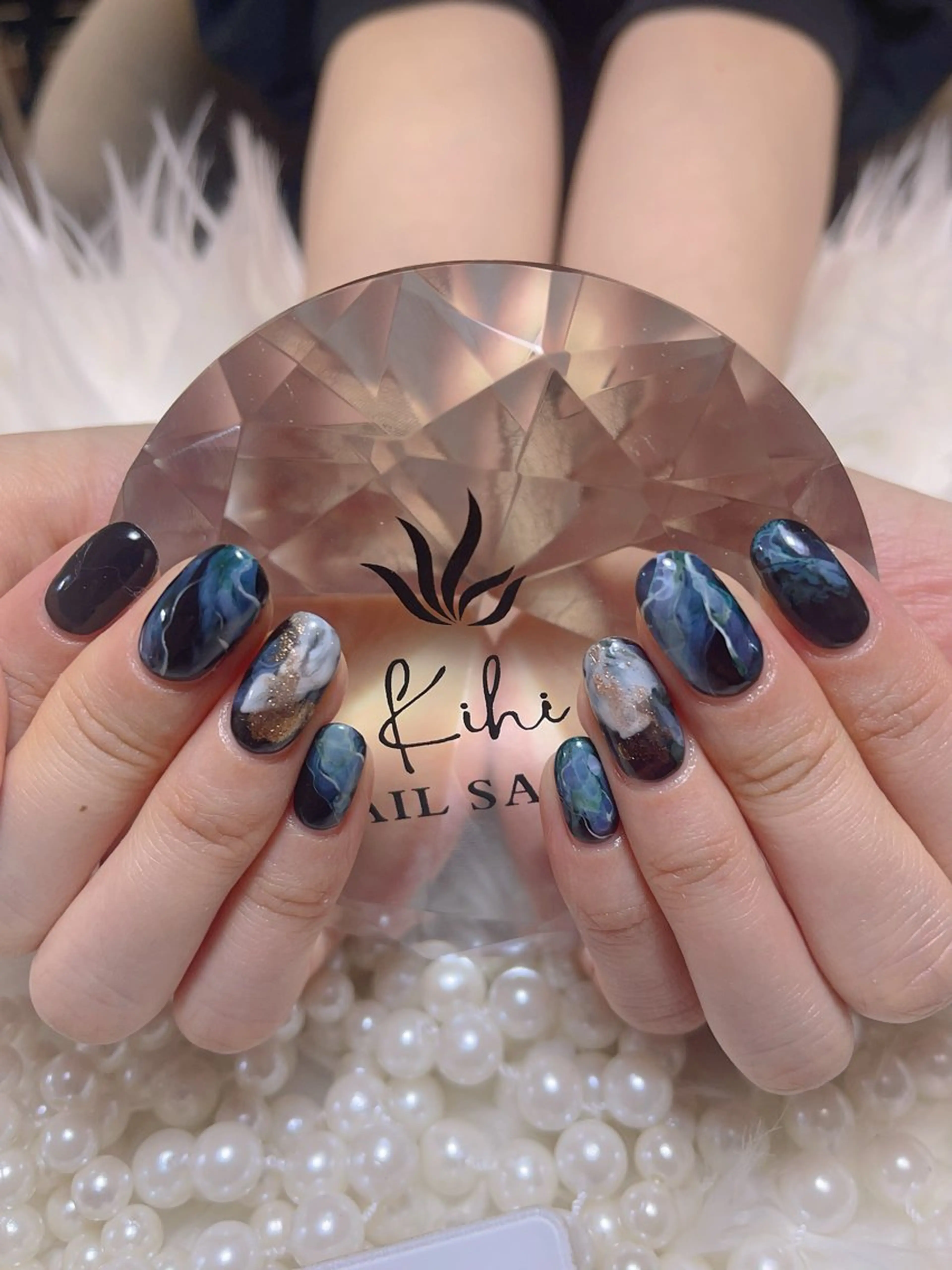 ネイル アートネイル フレンチネイル ジェルネイル グラデーション 韓国ネイル ハンドネイル 💕鈴木ユリ パラジェル/オフ無料のネイルデザイン