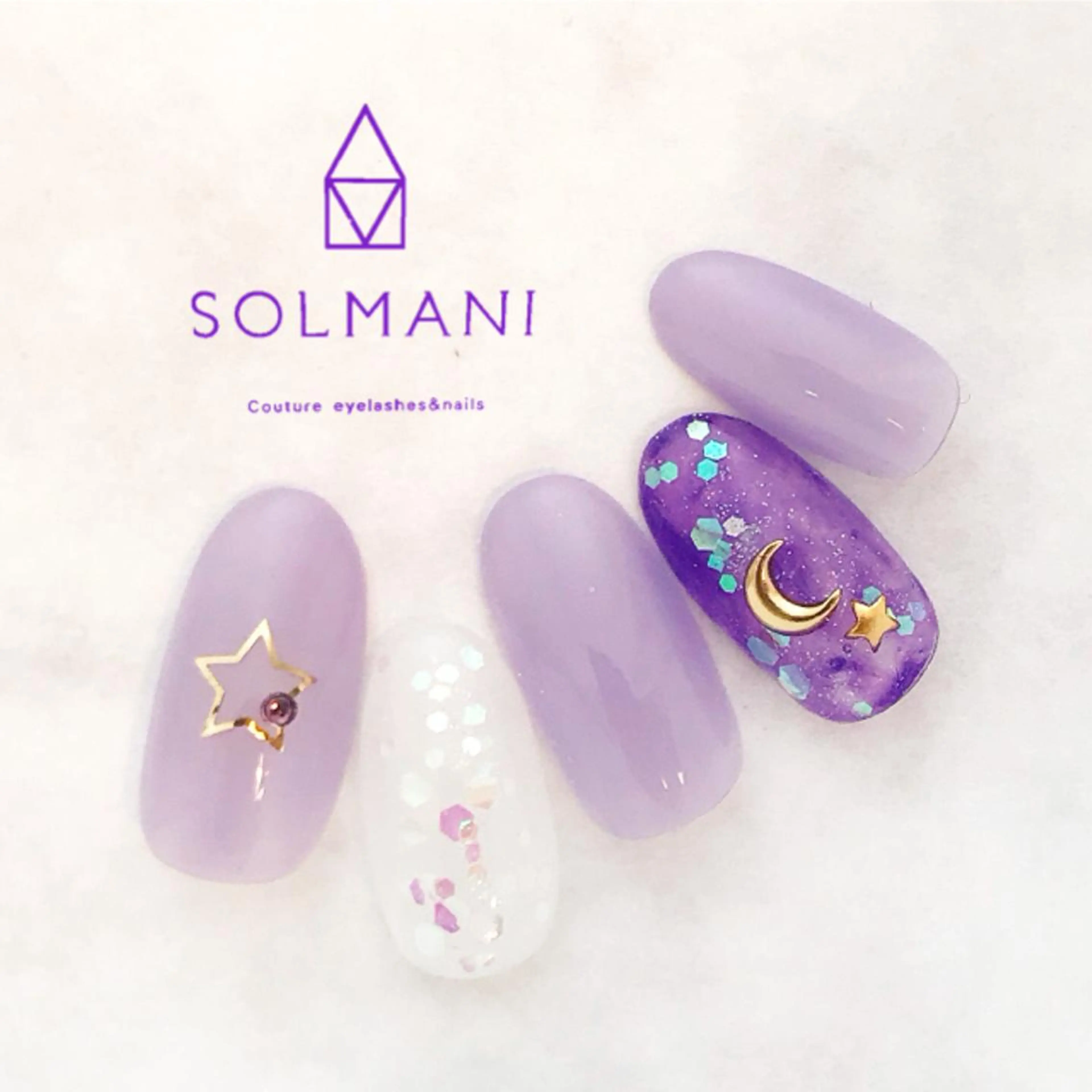 ネイル SOLMANI 予約担当のネイルデザイン