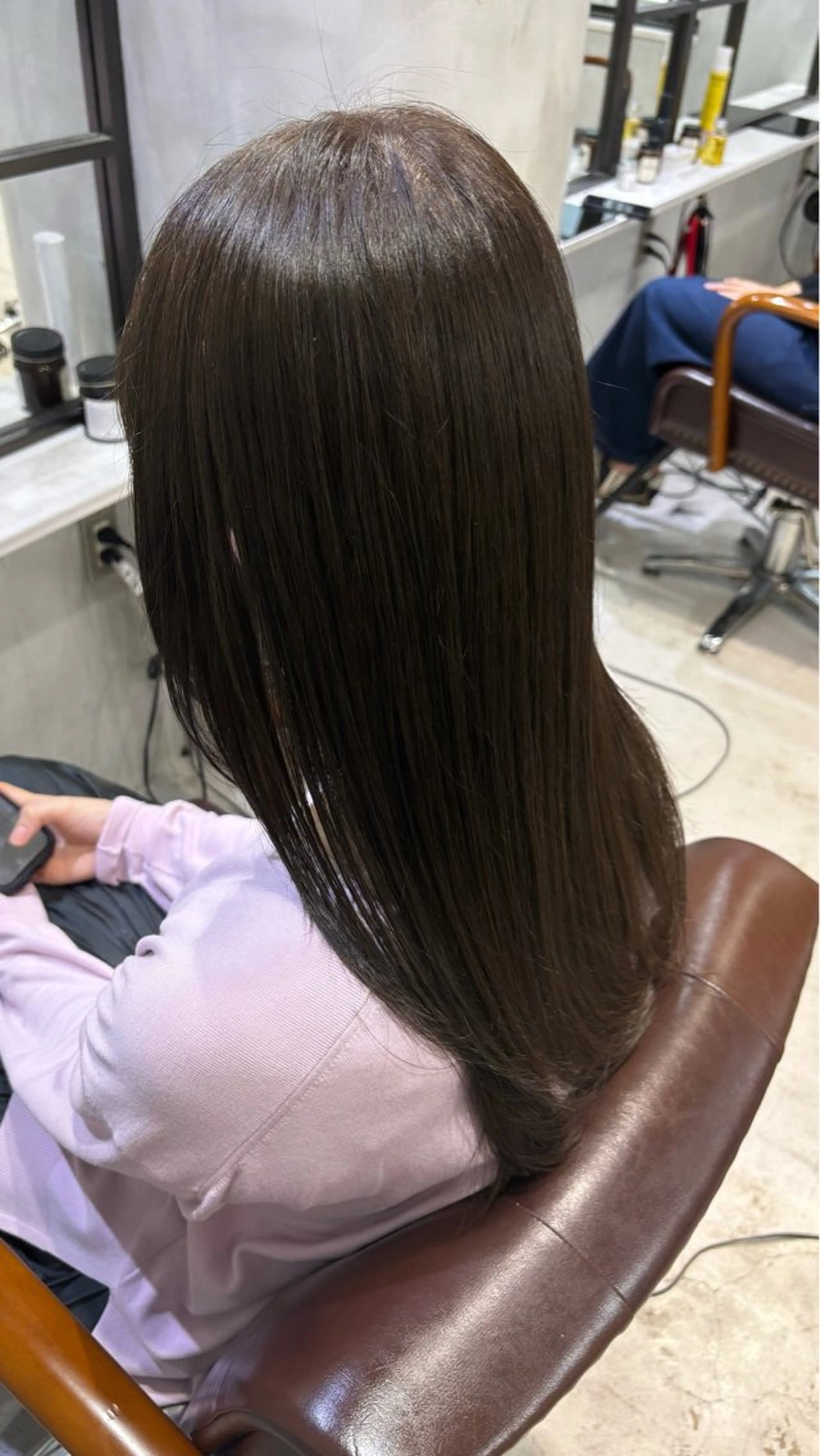 ロング ヘアカラー トリートメント 美容室LIBERTEリベルテ 銀座所属・鈴木 和佳のヘアスタイル