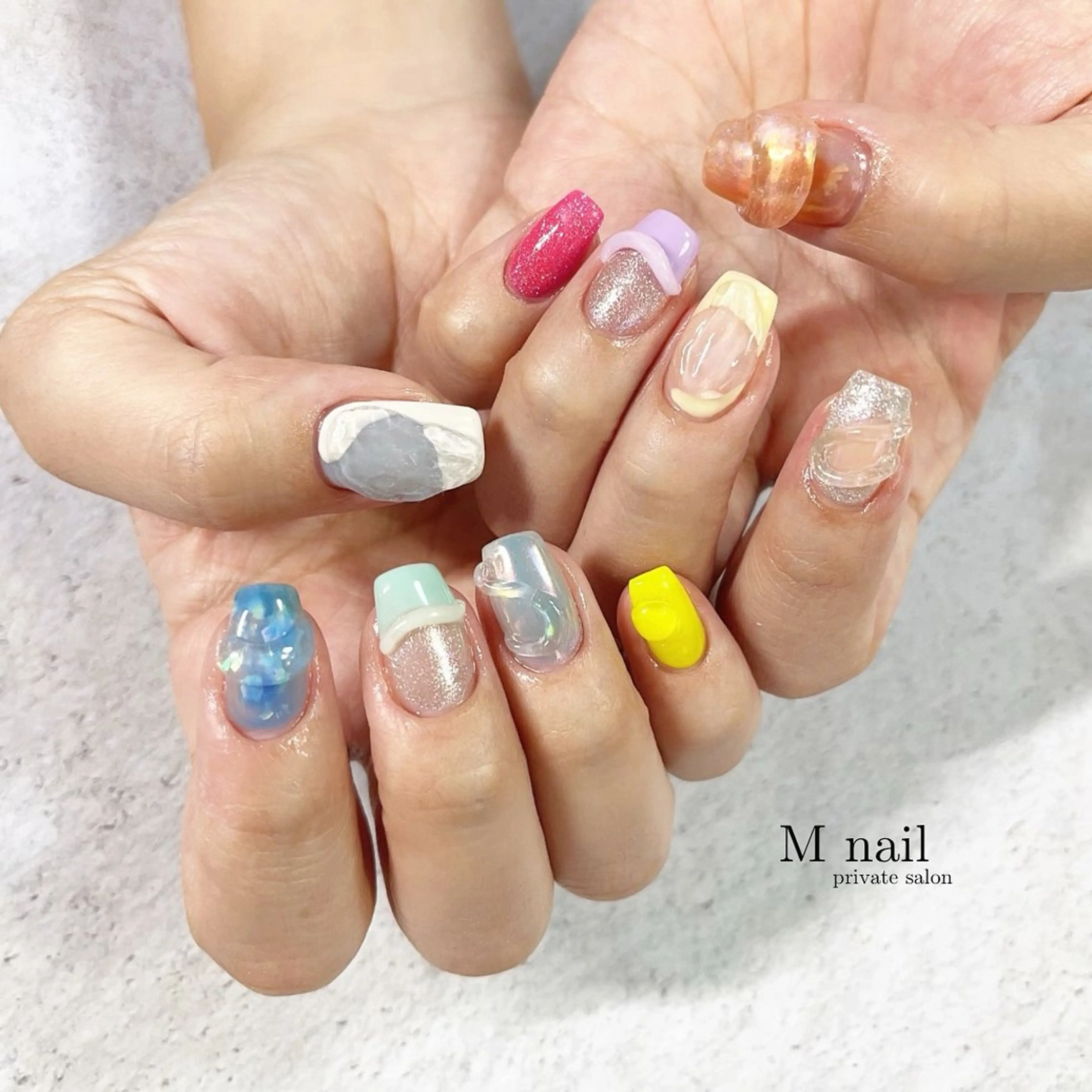 ネイル M　nail所属・M nailのネイルデザイン