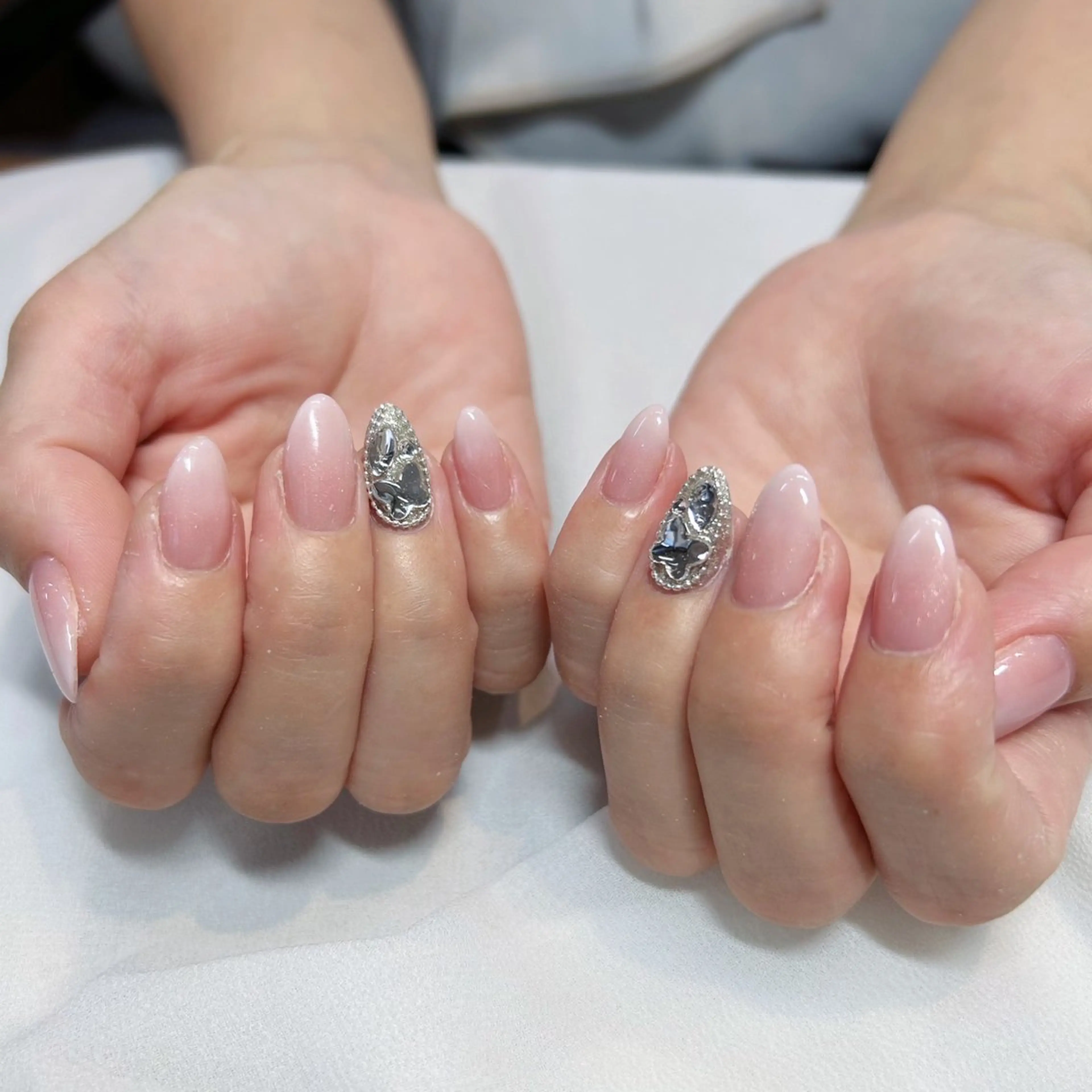 ネイル ピンク ハンドネイル marl -Msisnailsaon-西宮北口店マール所属・marl natsukiのネイルデザイン