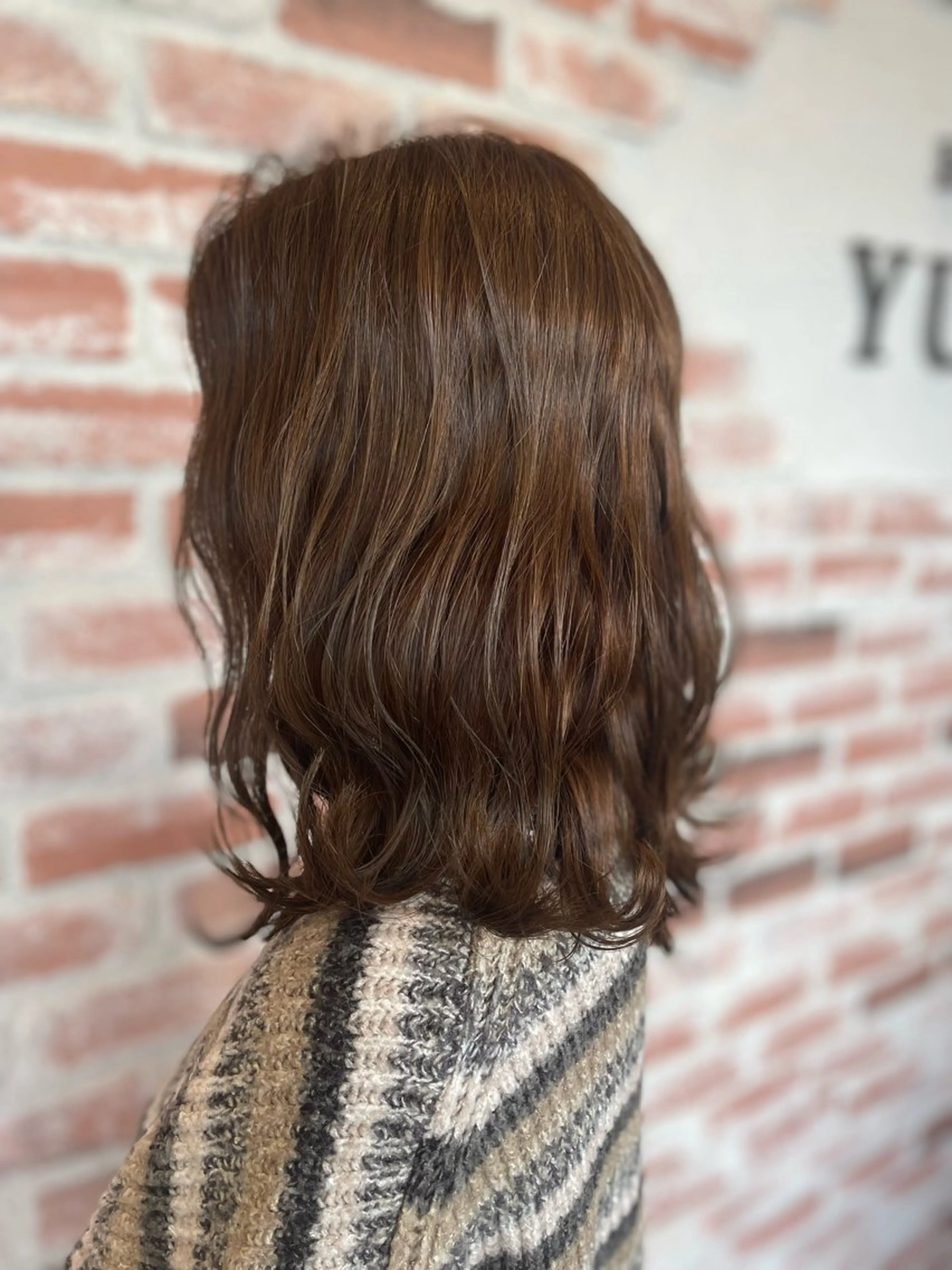 カラー YUSICA  所沢 イマムラ✳︎✴︎のヘアスタイル