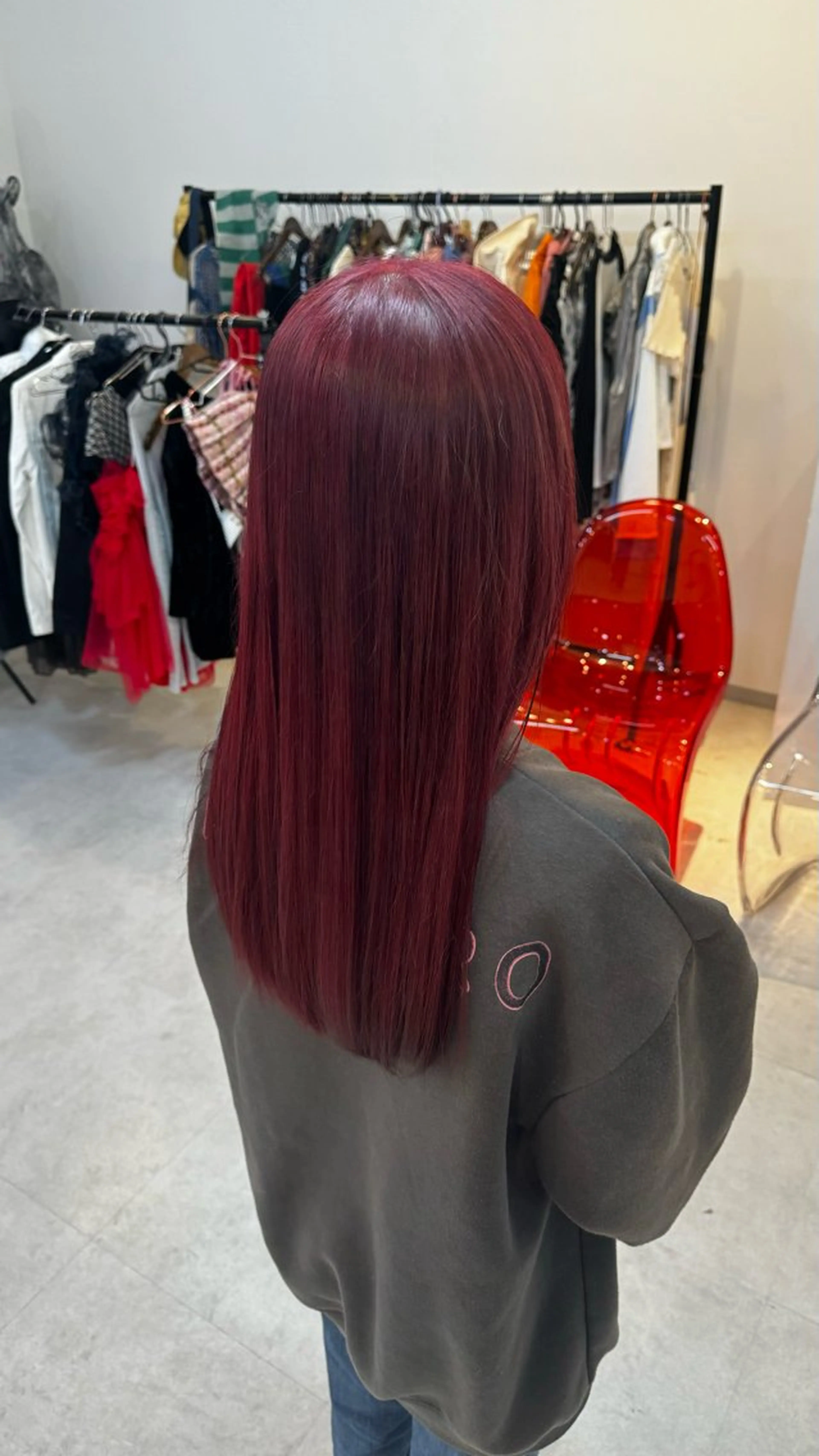 ロング ケアブリーチ/派手髪 ダブルカラー/ナナのヘアスタイル