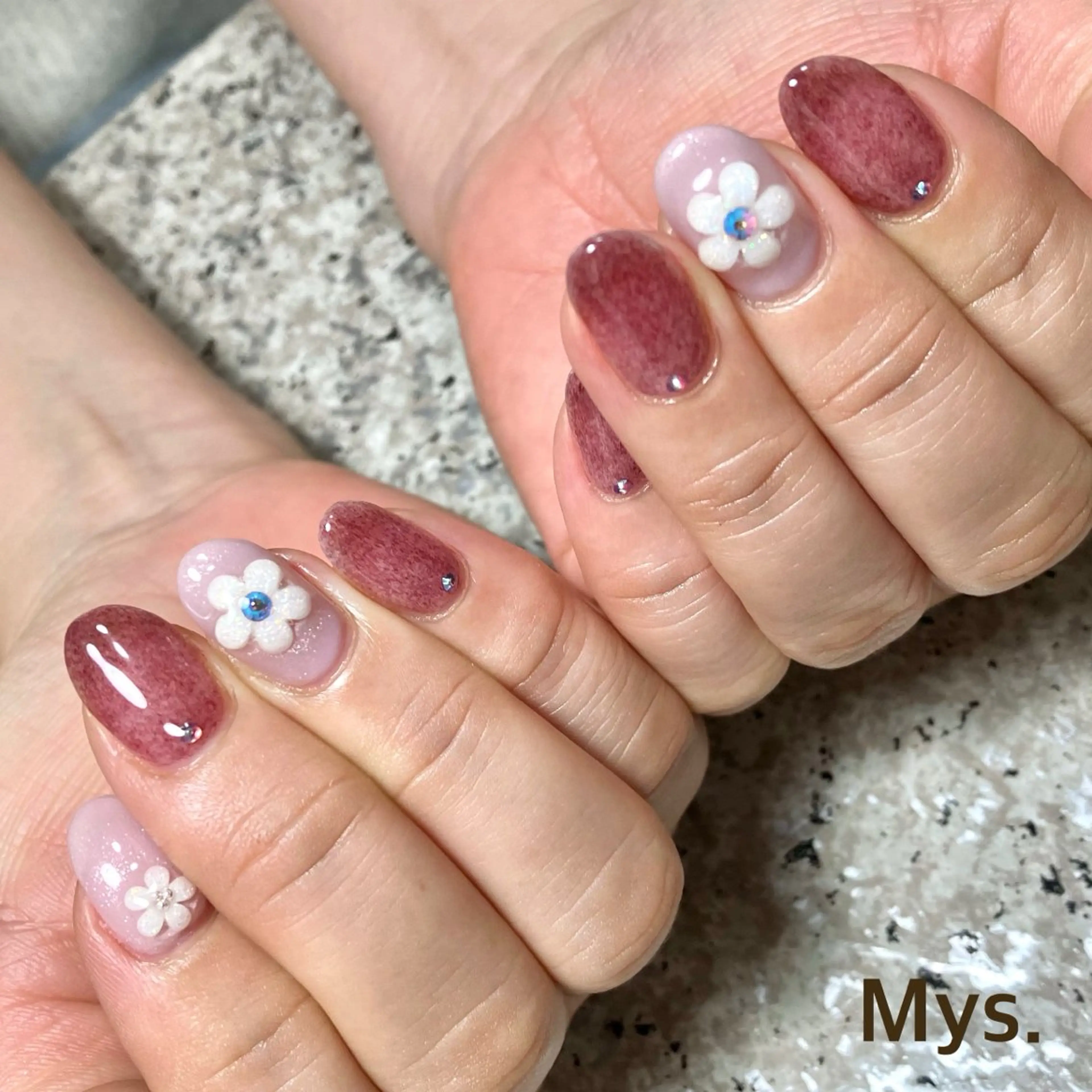 ネイル ハンドネイル Mys. 三上紗紀のネイルデザイン