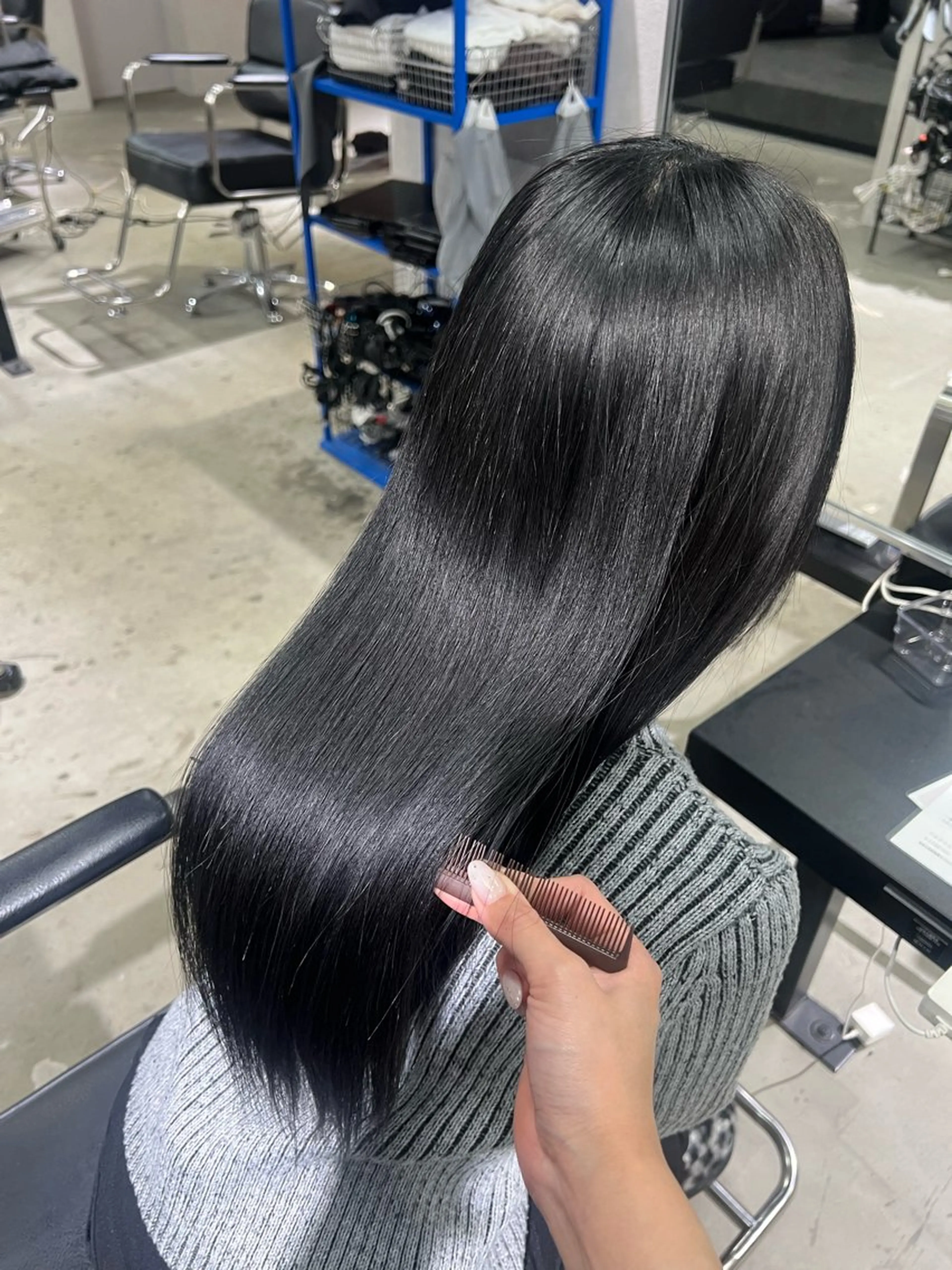 ロング カラー ブリーチ トリートメント デザインカラー/ハイ トーン/konomiのヘアスタイル