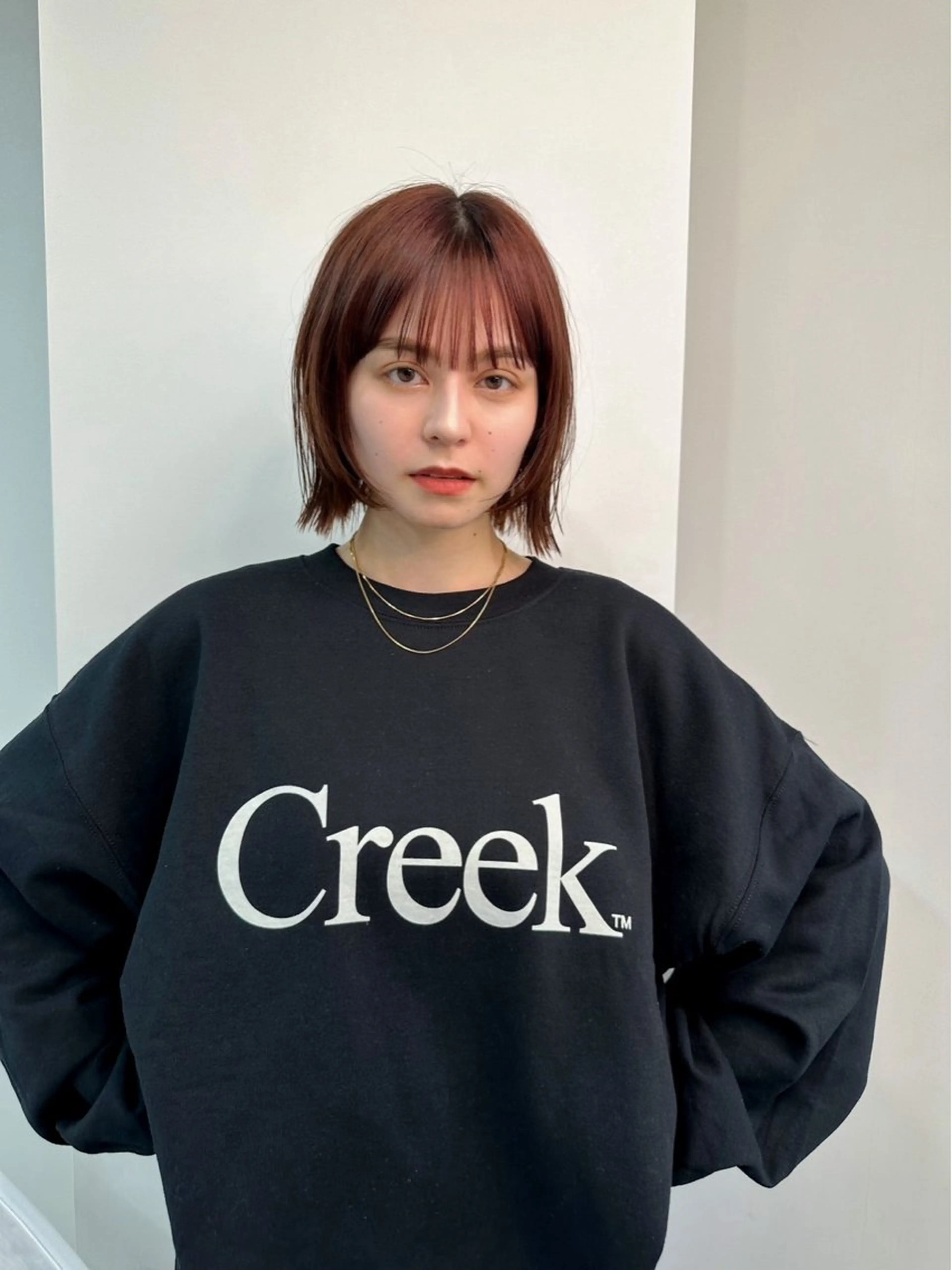 ショート カラー ボブ カット ヘアカラー トリートメント パーマ＊ 顔まわり似合わせのヘアスタイル