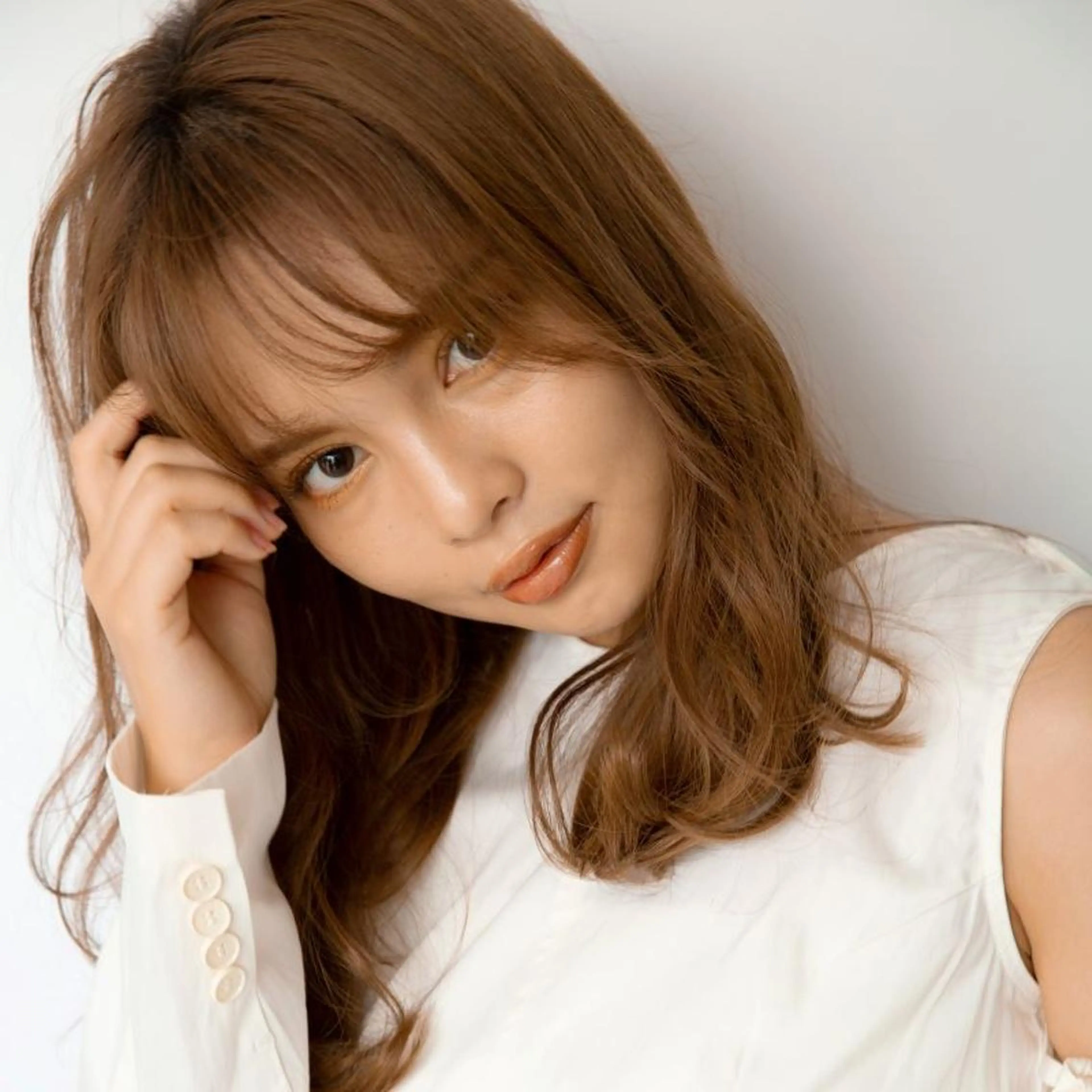 カラー セミロング Ash 店長 木村 和人のヘアスタイル