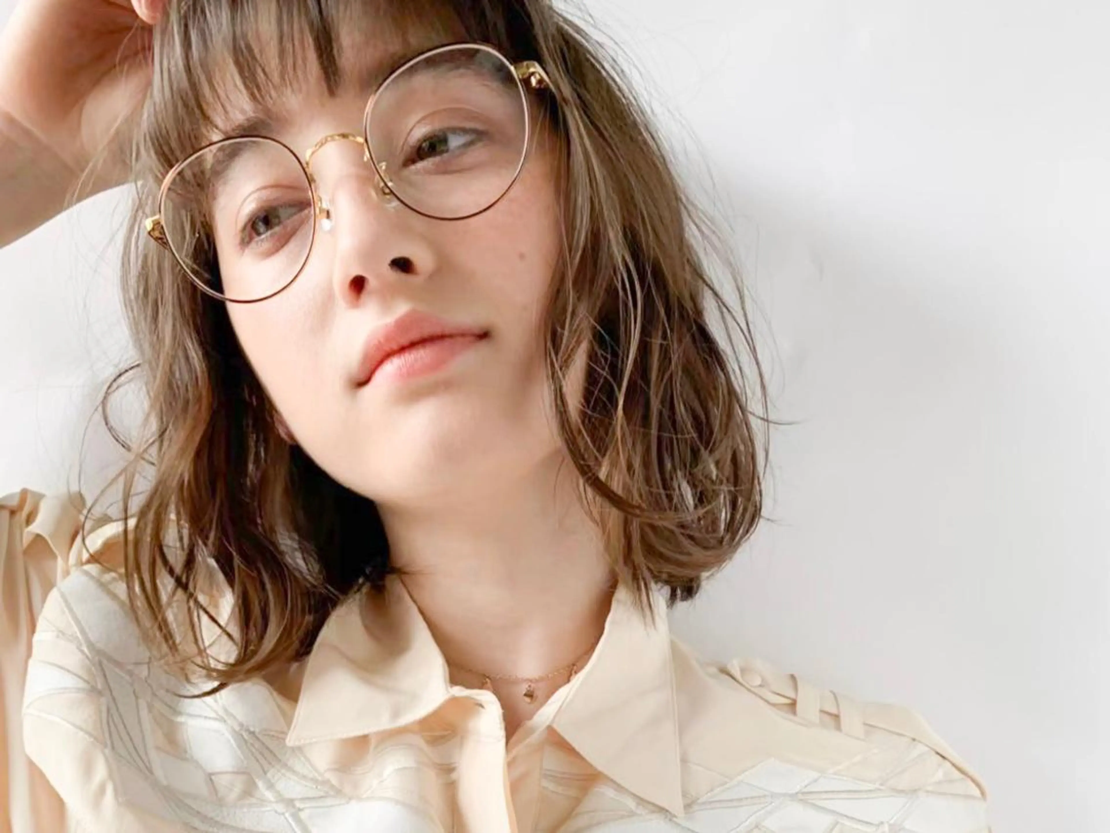 ミディアム ダブルカラー　/ インナーカラーMiiのヘアスタイル